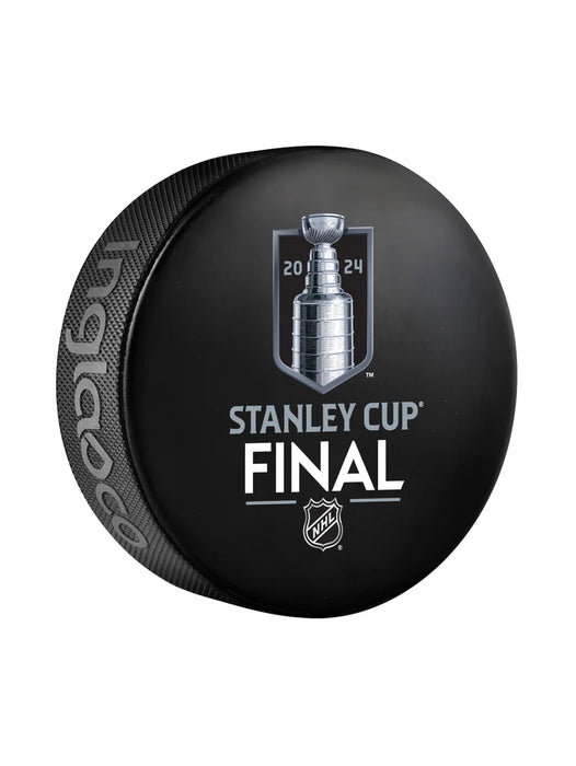 Stanley Cup Playoffs FInal 2024 NHL Inglasco Basic Souvenir Hockey Puck