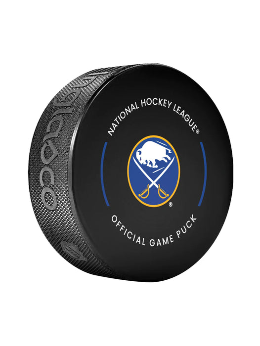 Buffalo Sabres NHL Inglasco 2023-24 Officially Licensed Game Hockey Puck