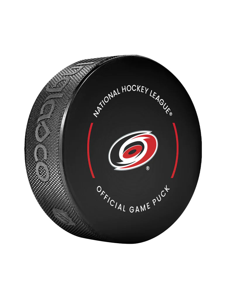 Carolina Hurricanes NHL Inglasco 2024-25 Officially Licensed Game Hockey Puck