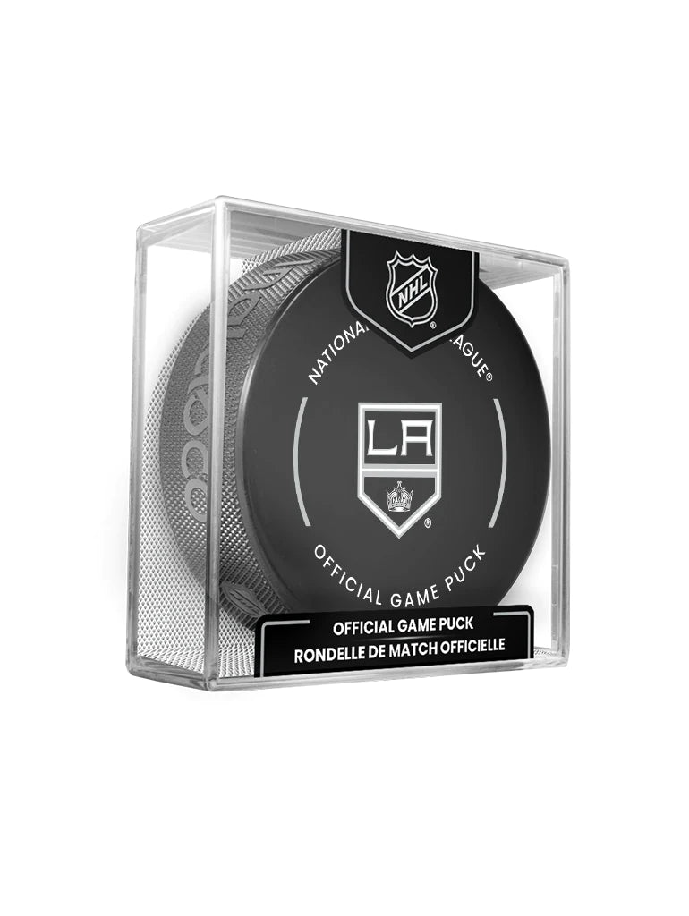 Los Angeles Kings NHL Inglasco 2023-24 Officially Licensed Game Hockey Puck