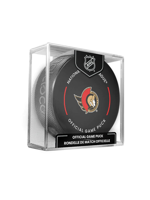 Ottawa Senators NHL Inglasco 2023-24 Officially Licensed Game Hockey Puck