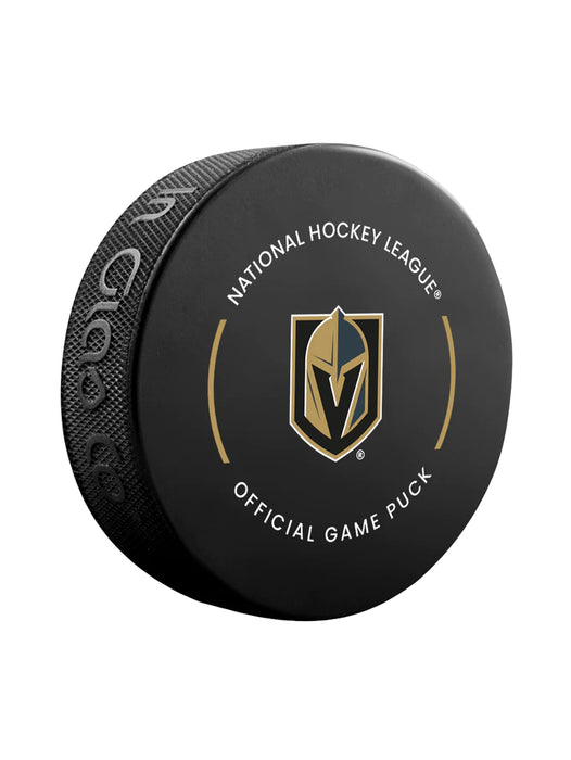 Vegas Golden Knights NHL Inglasco 2023-24 Officially Licensed Game Hockey Puck