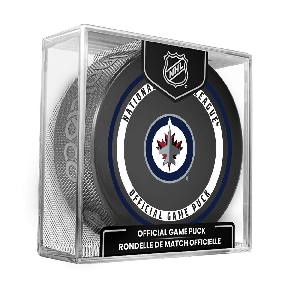 Winnipeg Jets NHL Inglasco 2026-27 Officially Licensed Game Hockey Puck