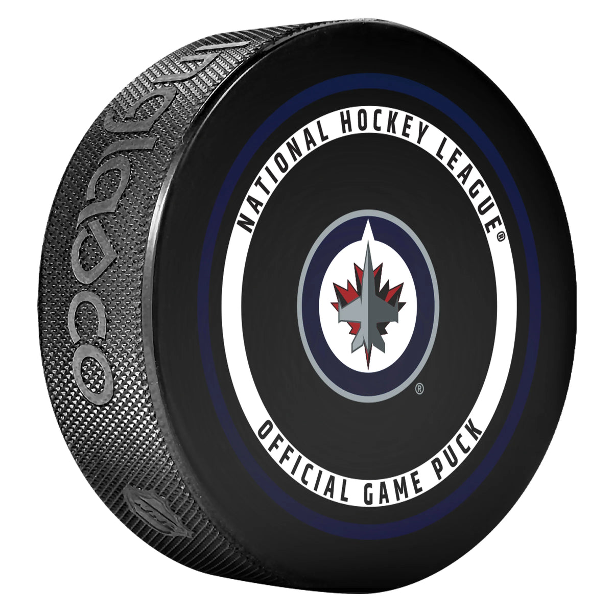 Winnipeg Jets NHL Inglasco 2026-27 Officially Licensed Game Hockey Puck