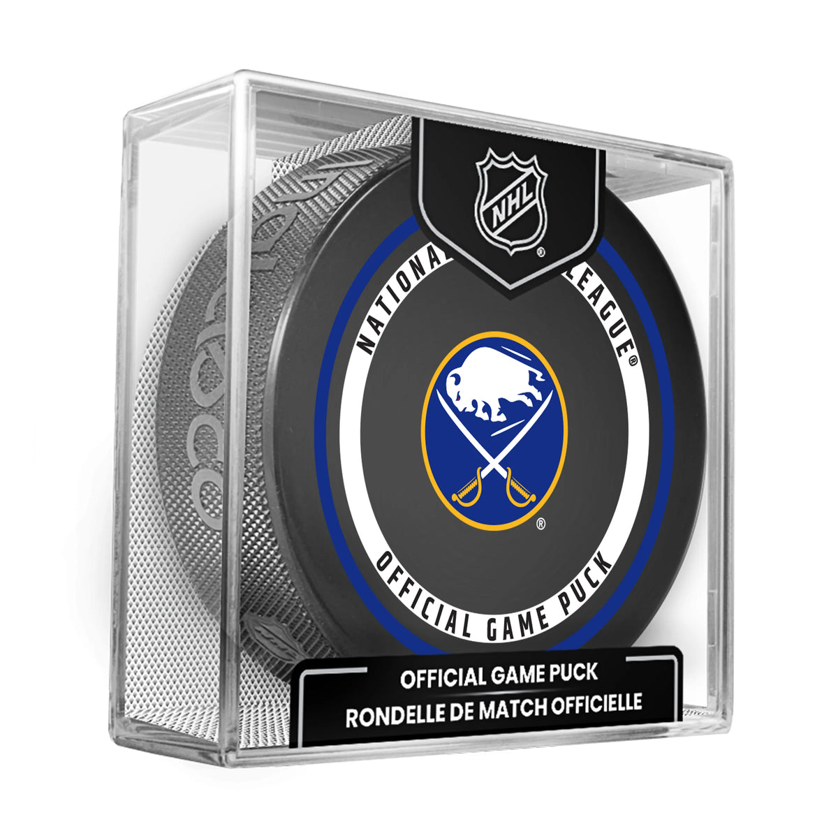 Buffalo Sabres NHL Inglasco 2026-27 Officially Licensed Game Hockey Puck