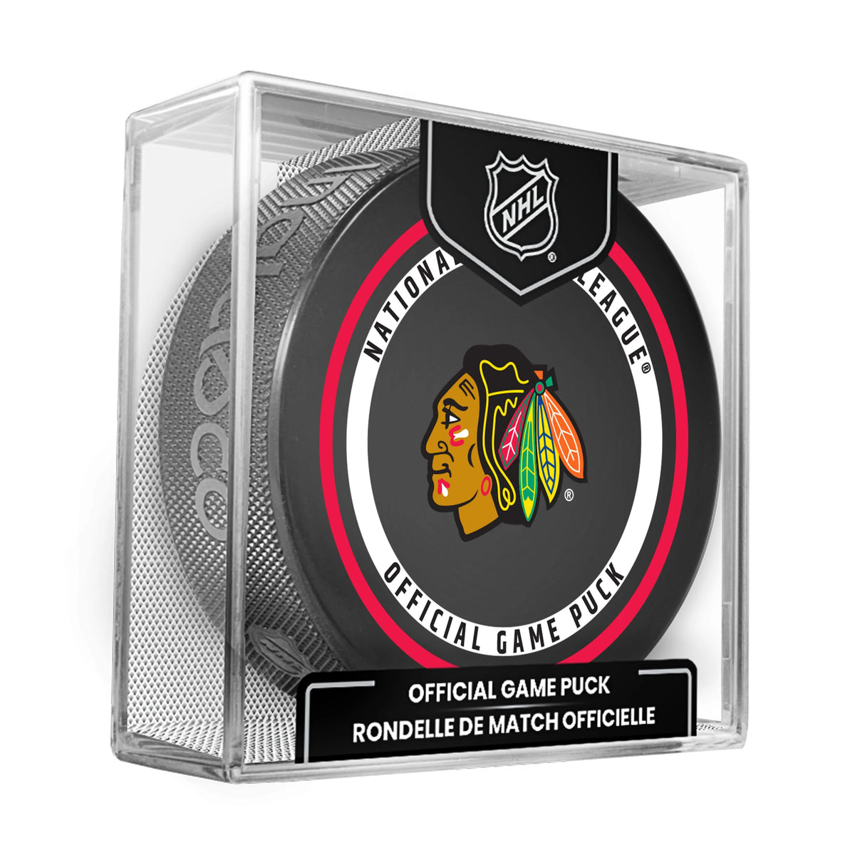 Chicago Blackhawks NHL Inglasco 2026-27 Officially Licensed Game Hockey Puck