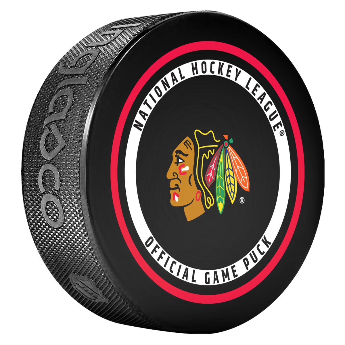 Chicago Blackhawks NHL Inglasco 2026-27 Officially Licensed Game Hockey Puck