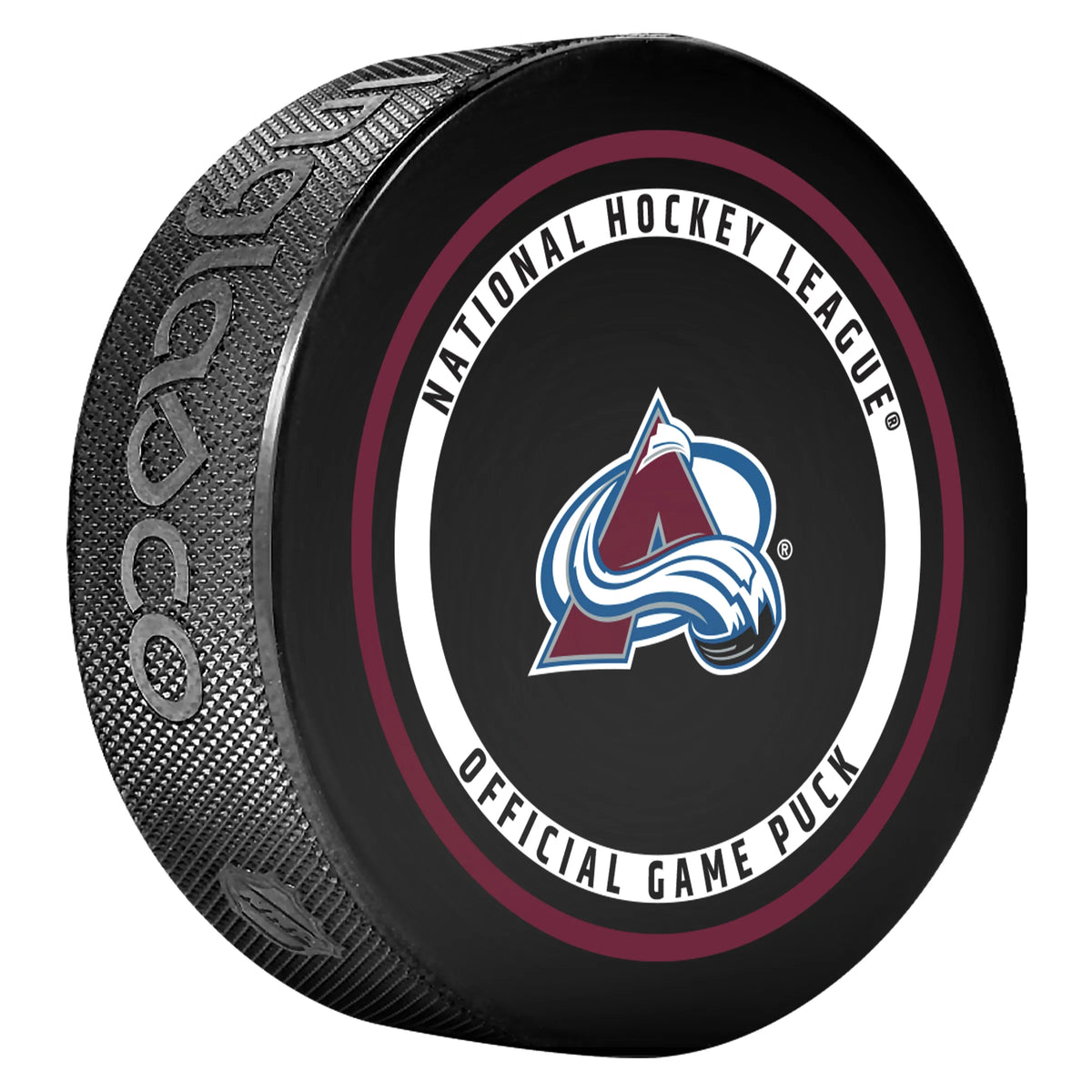 Colorado Avalanche NHL Inglasco 2026-27 Officially Licensed Game Hockey Puck