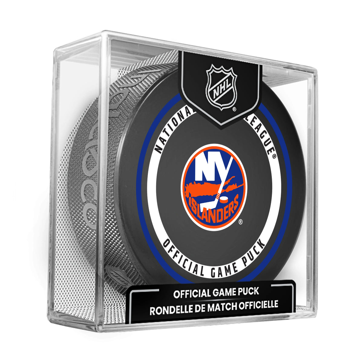 New York Islanders NHL Inglasco 2026-27 Officially Licensed Game Hockey Puck