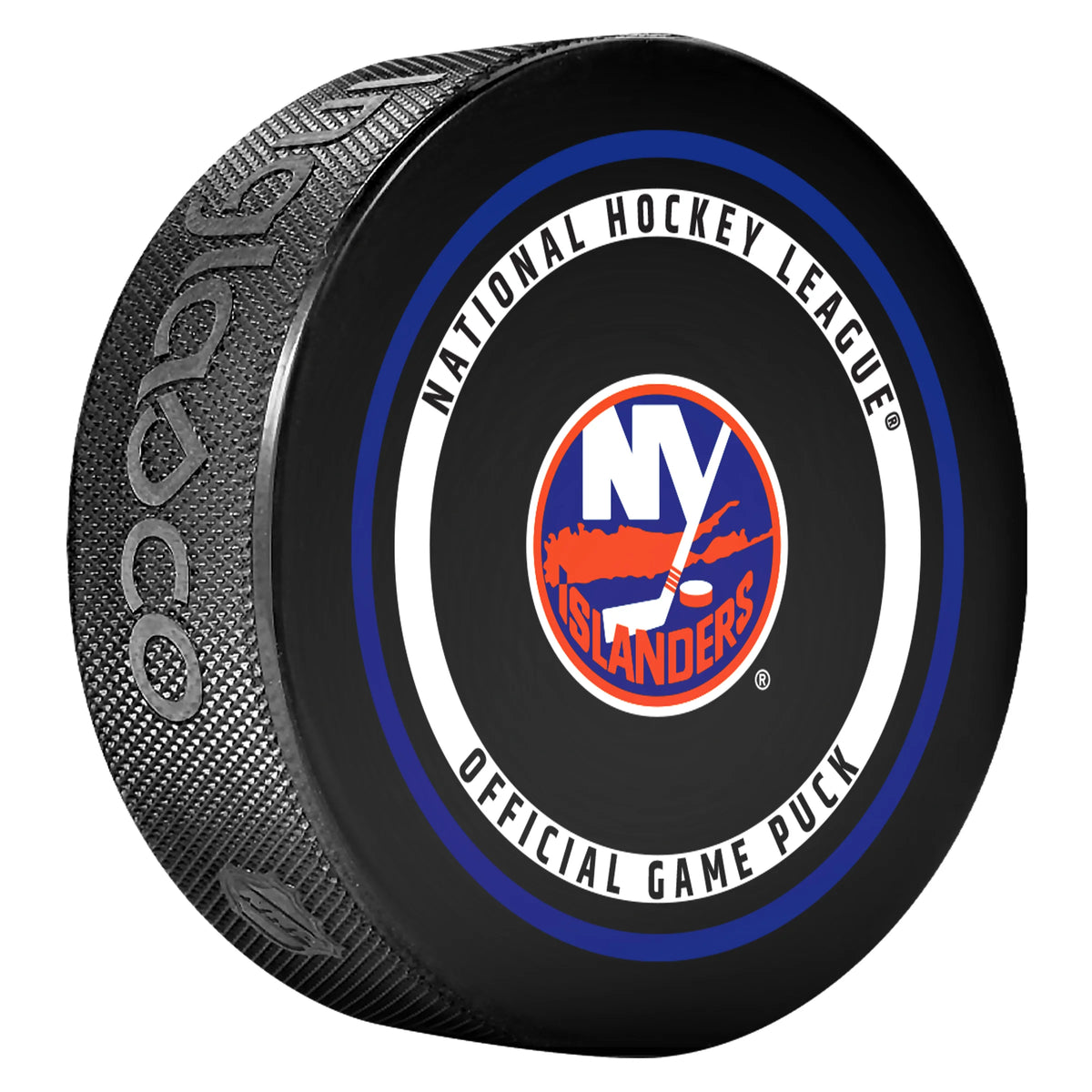 New York Islanders NHL Inglasco 2026-27 Officially Licensed Game Hockey Puck