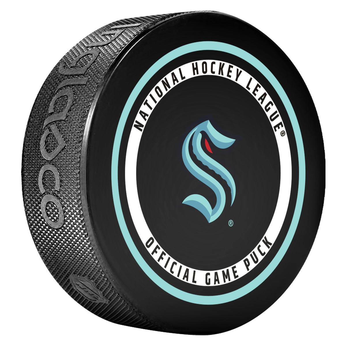 Seattle Kraken NHL Inglasco 2026-27 Officially Licensed Game Hockey Puck