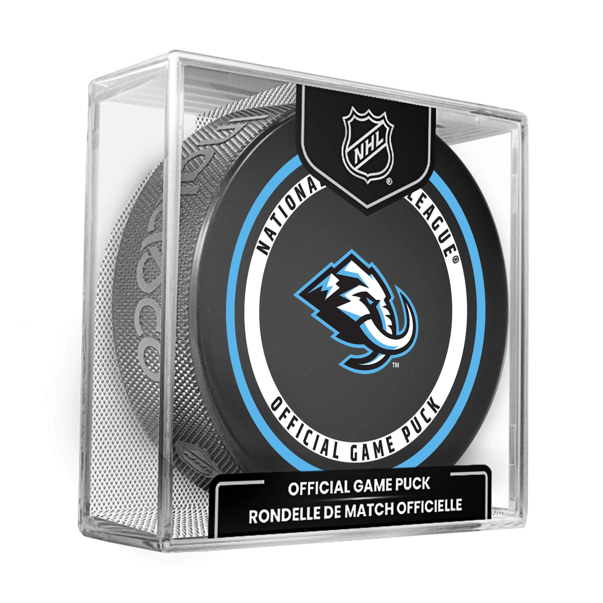 Utah Mammoth NHL Inglasco 2026-27 Officially Licensed Game Hockey Puck