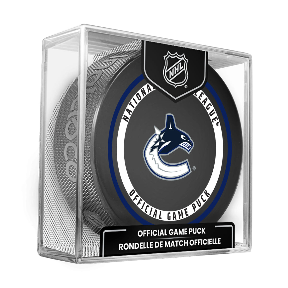 Vancouver Canucks NHL Inglasco 2026-27 Officially Licensed Game Hockey Puck
