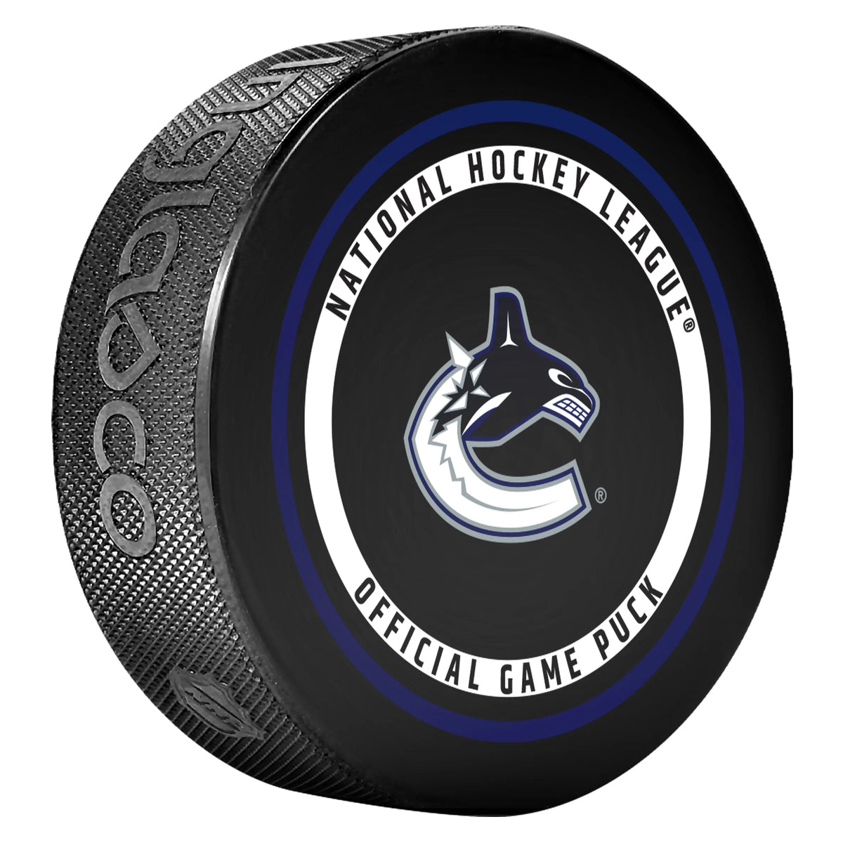 Vancouver Canucks NHL Inglasco 2026-27 Officially Licensed Game Hockey Puck