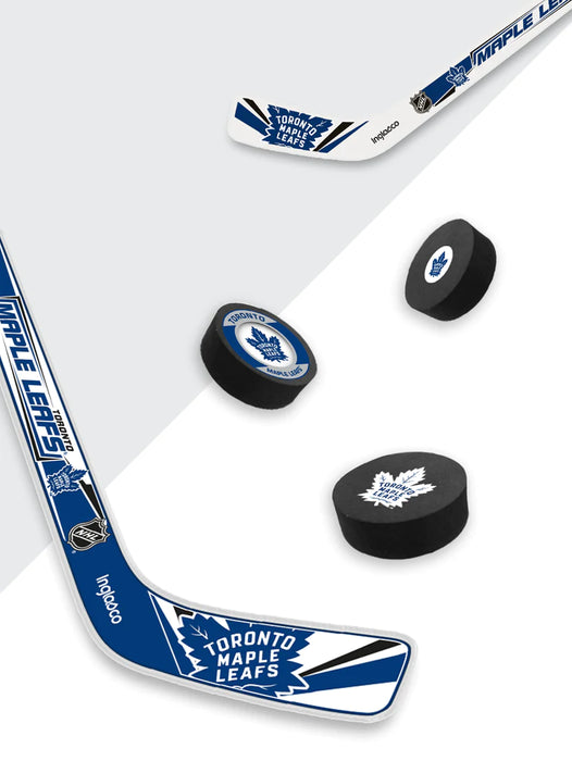 Toronto Maple Leafs NHL Inglasco 8 Pack Plastic Mini Stick