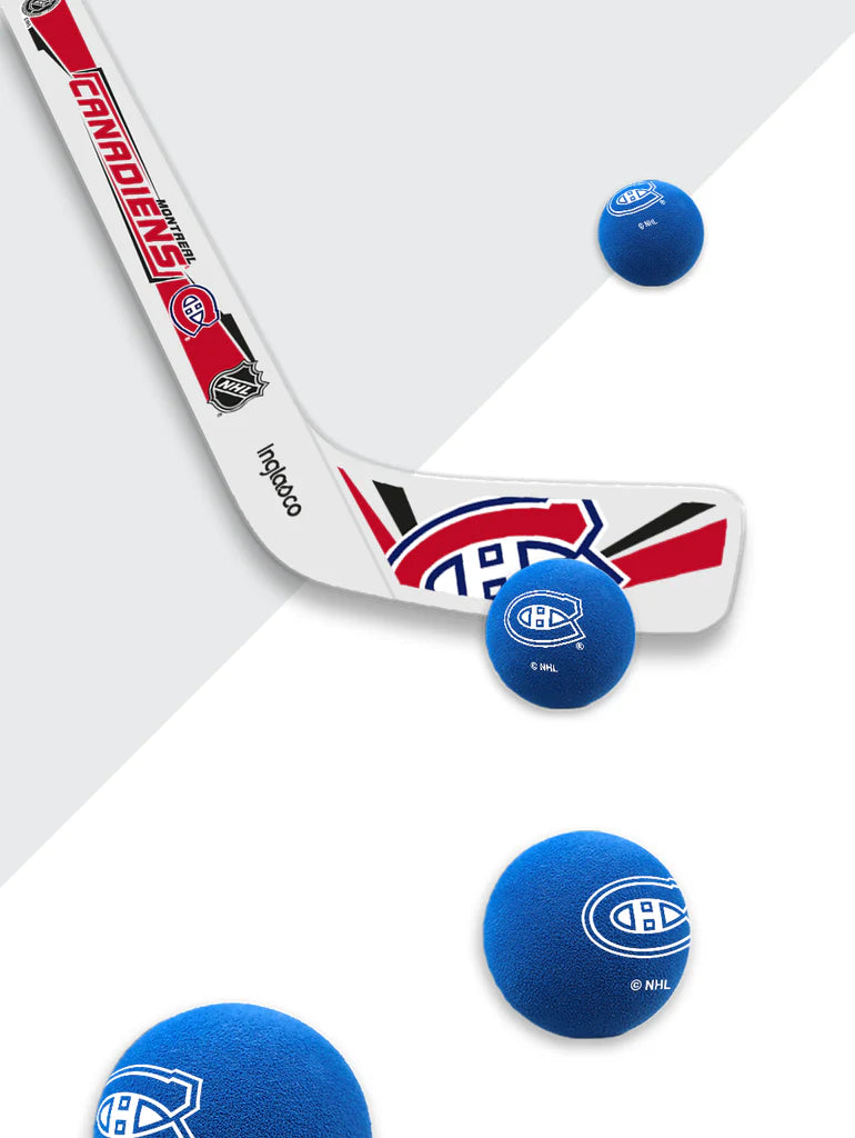 Montreal Canadiens NHL Inglasco Rapid Fire Plastic Mini Stick Set