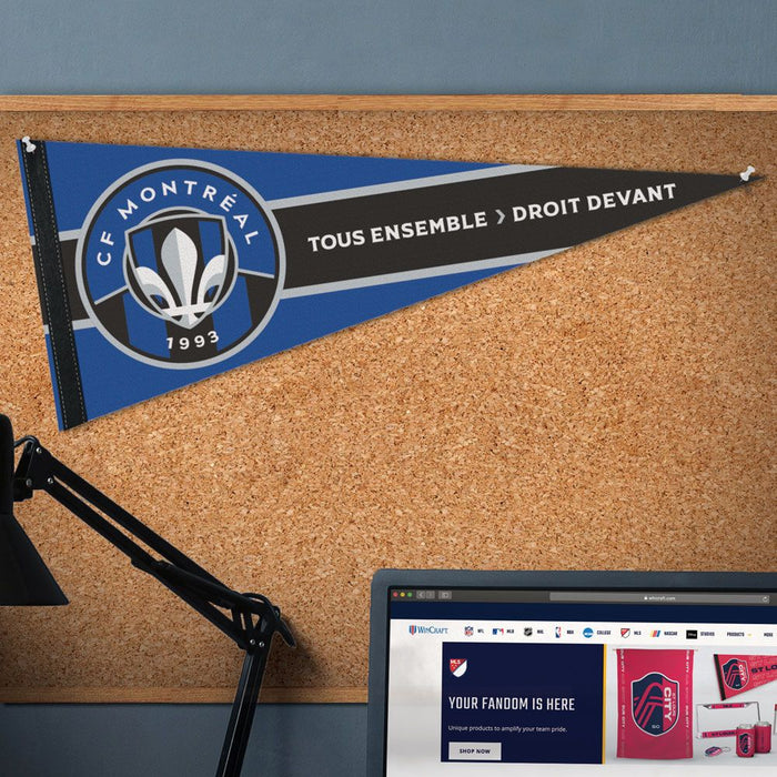CF Montreal MLS WinCraft 12"x30" Premium Pennant