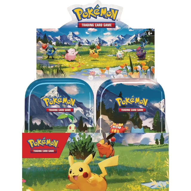 Pokémon TCG Mega Evolution Ascended Heroes Mini Tin Display (10 mini Tins)