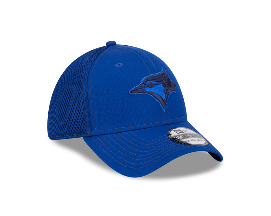 Toronto Blue Jays MLB New Era Men's Tonal Blue 39Thirty Neo Stretch Fit Hat