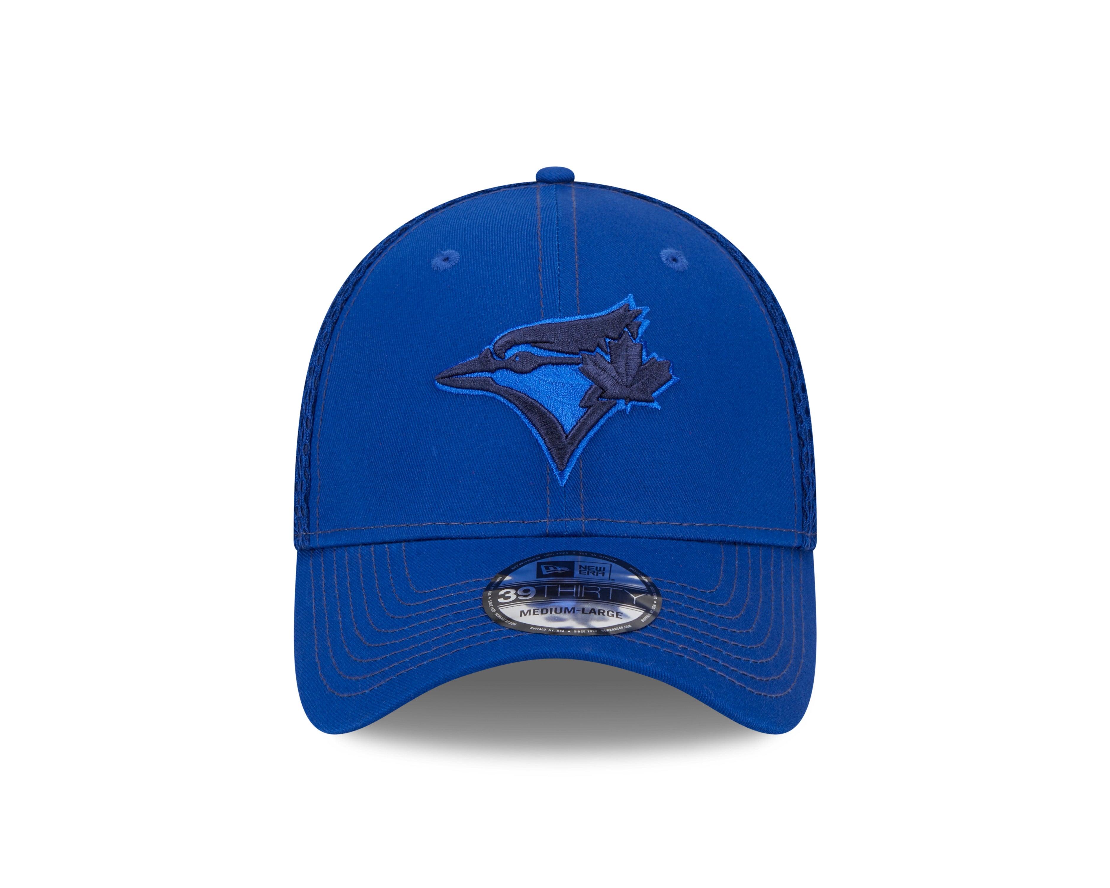 Toronto Blue Jays MLB New Era Men's Tonal Blue 39Thirty Neo Stretch Fit Hat