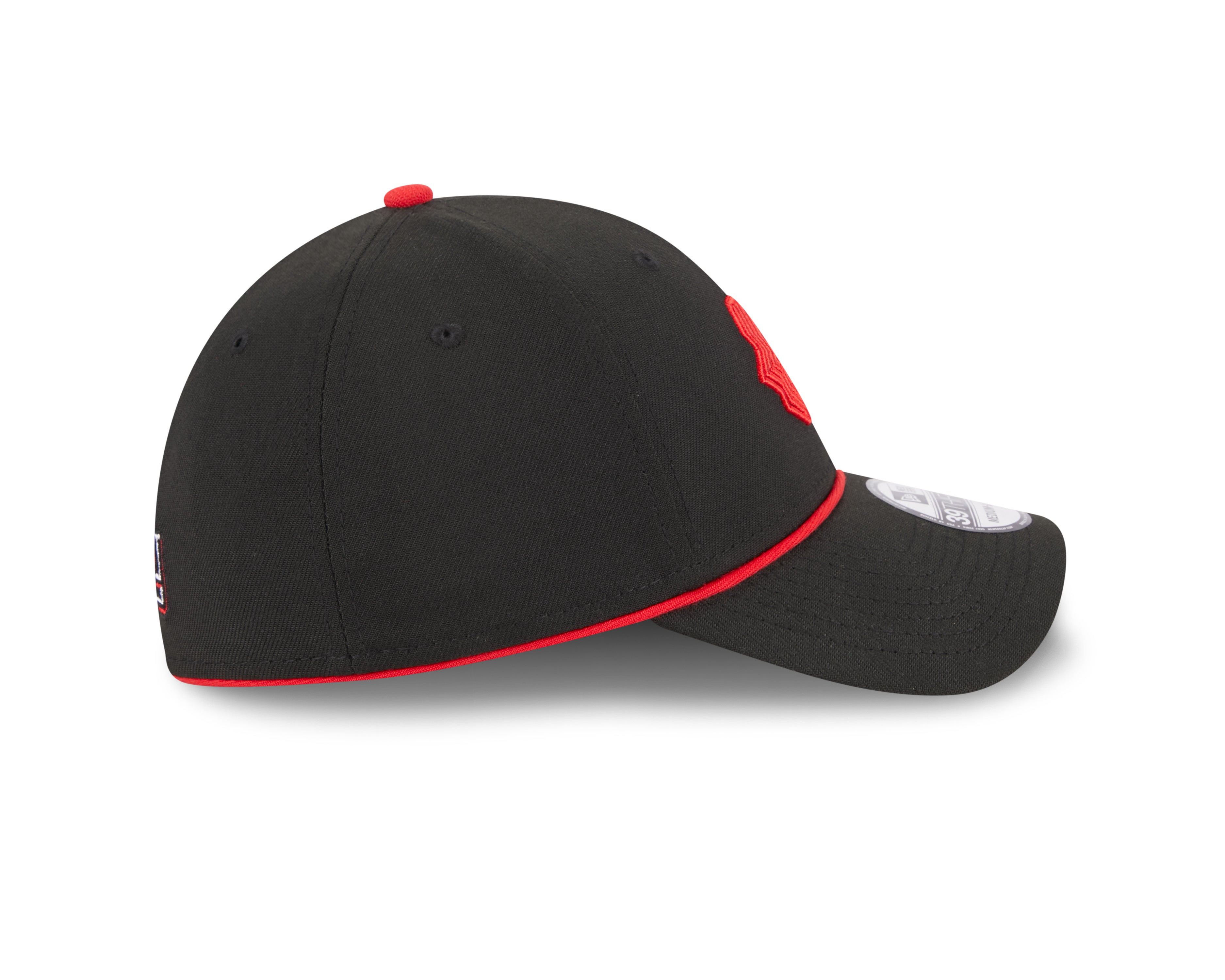 Casquette extensible City Connect 39Thirty 2023 noire des Reds de Cincinnati MLB New Era pour homme
