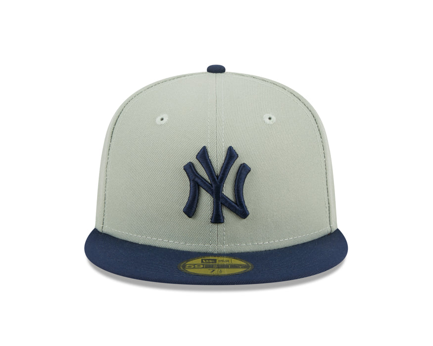 New York Yankees MLB New Era Men's Navy/Grey 59Fifty Two Tone Color Pack Fitted Hat