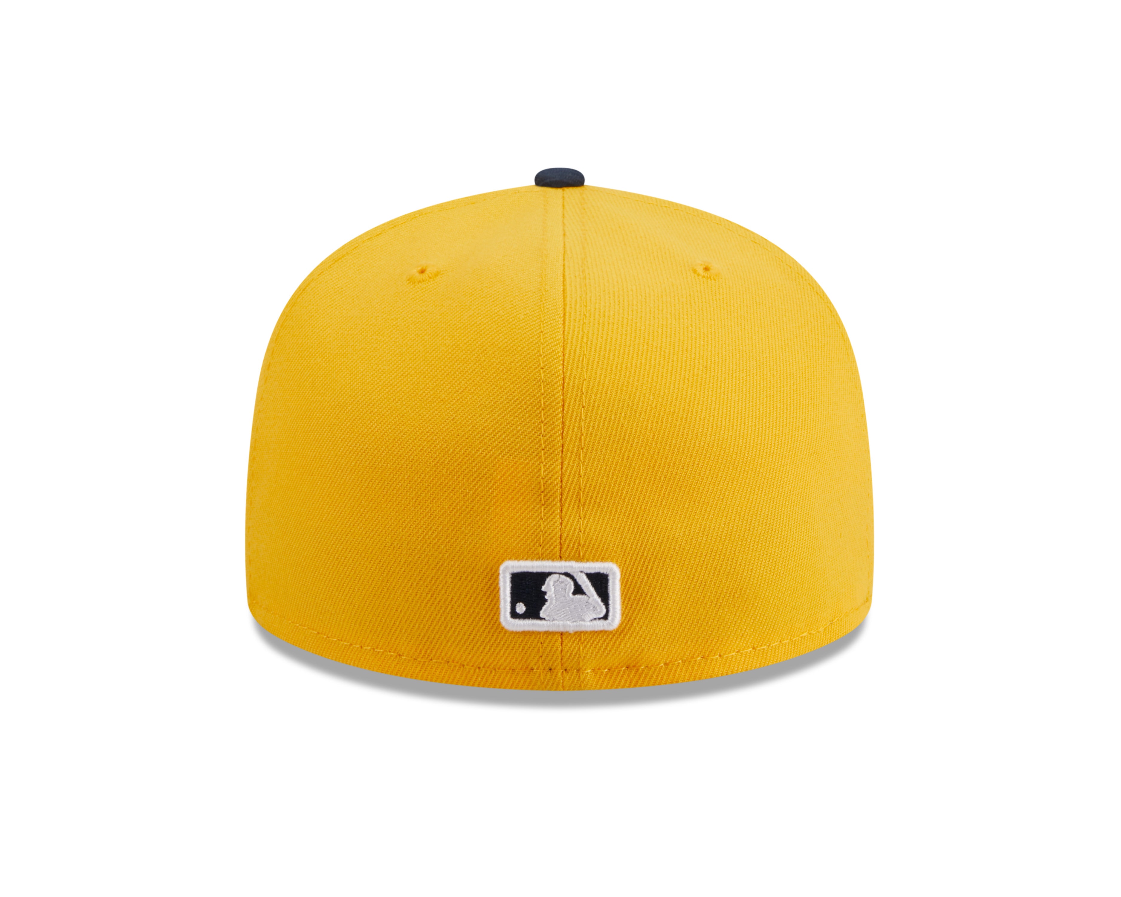 Toronto Blue Jays MLB New Era Casquette ajustée 59Fifty bicolore bleu marine/jaune pour hommes