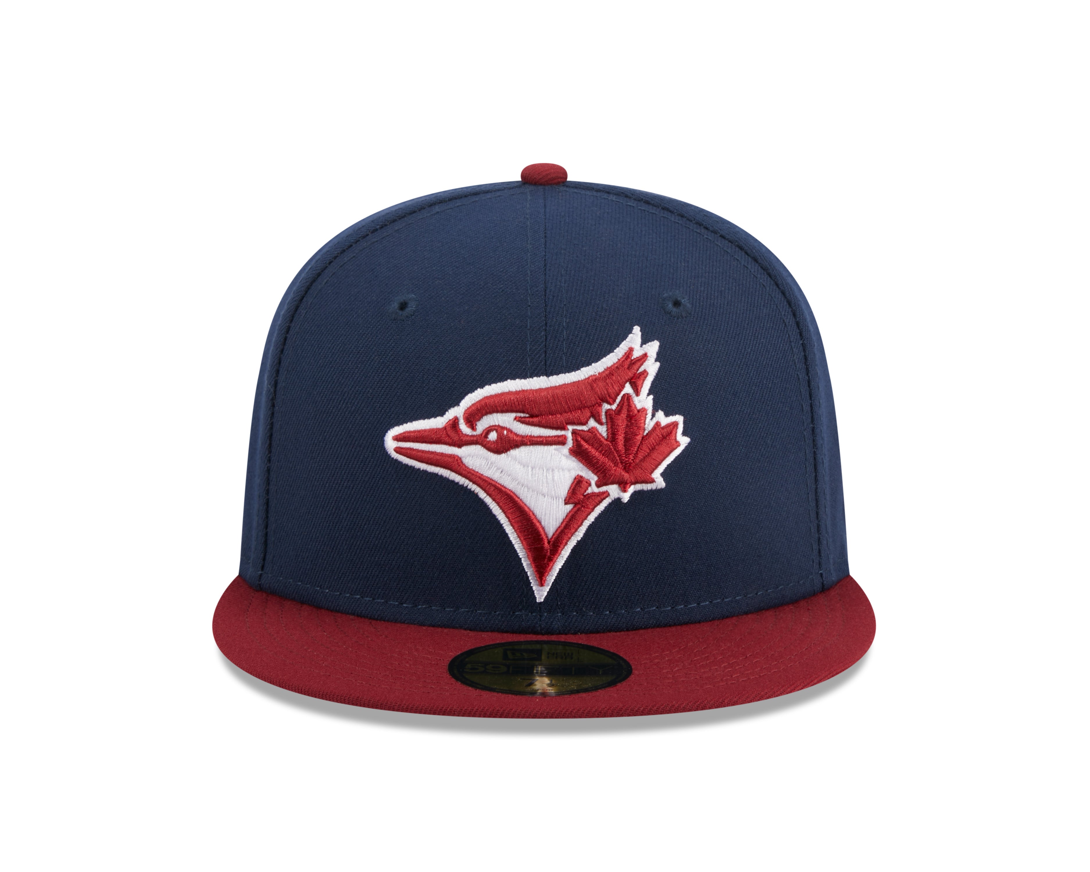 Toronto Blue Jays MLB New Era Men's Navy/Red 59Fifty Two Tone Color Pack Fitted Hat