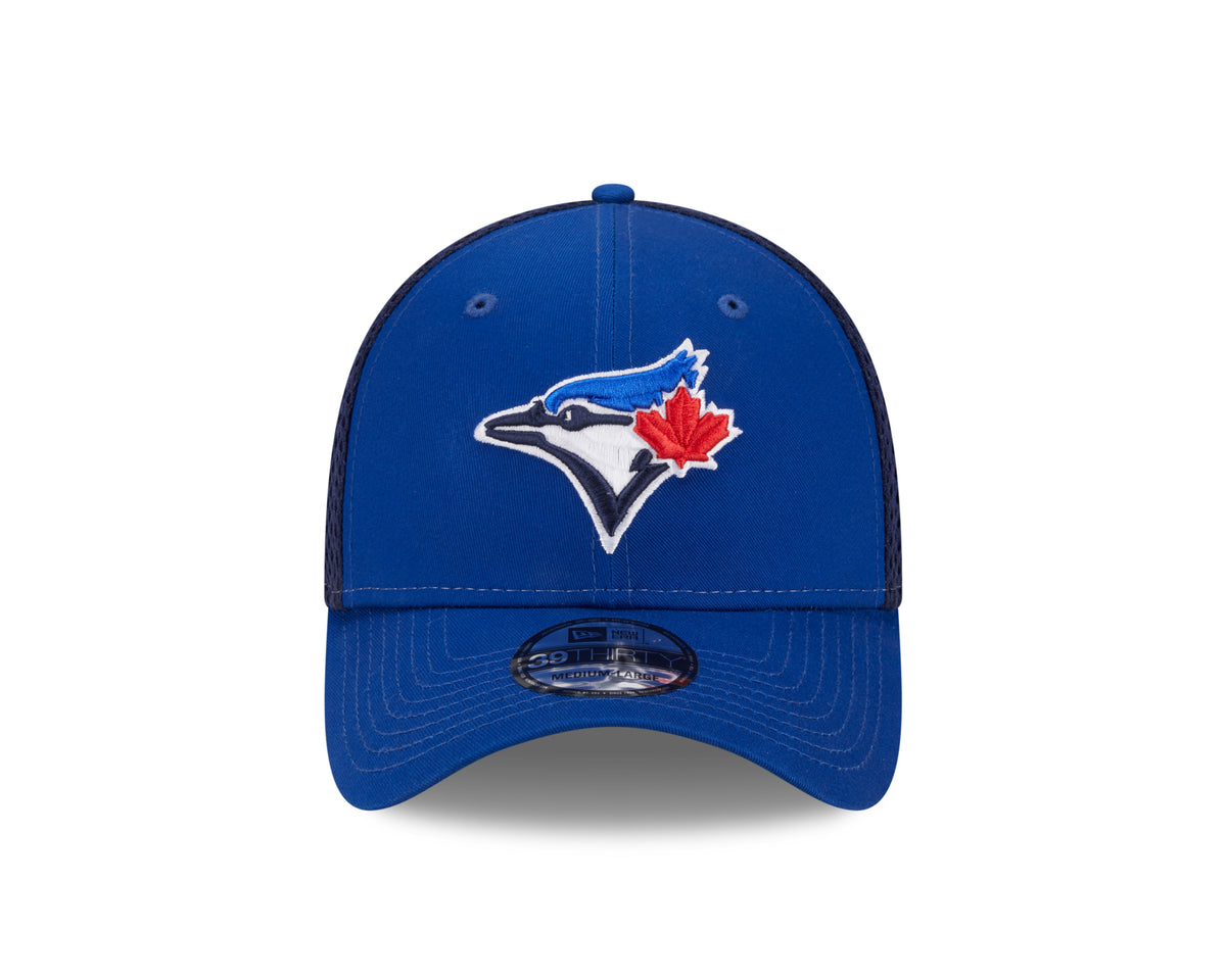 Toronto Blue Jays MLB New Era Men's Royal/Navy 39Thirty Neo Stretch Fit Hat