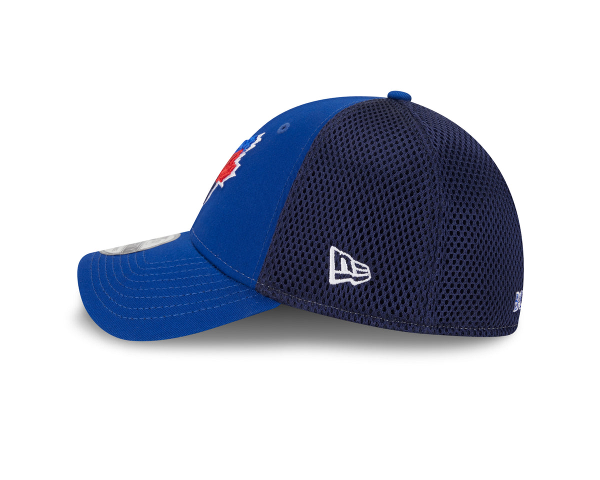 Toronto Blue Jays MLB New Era Men's Royal/Navy 39Thirty Neo Stretch Fit Hat