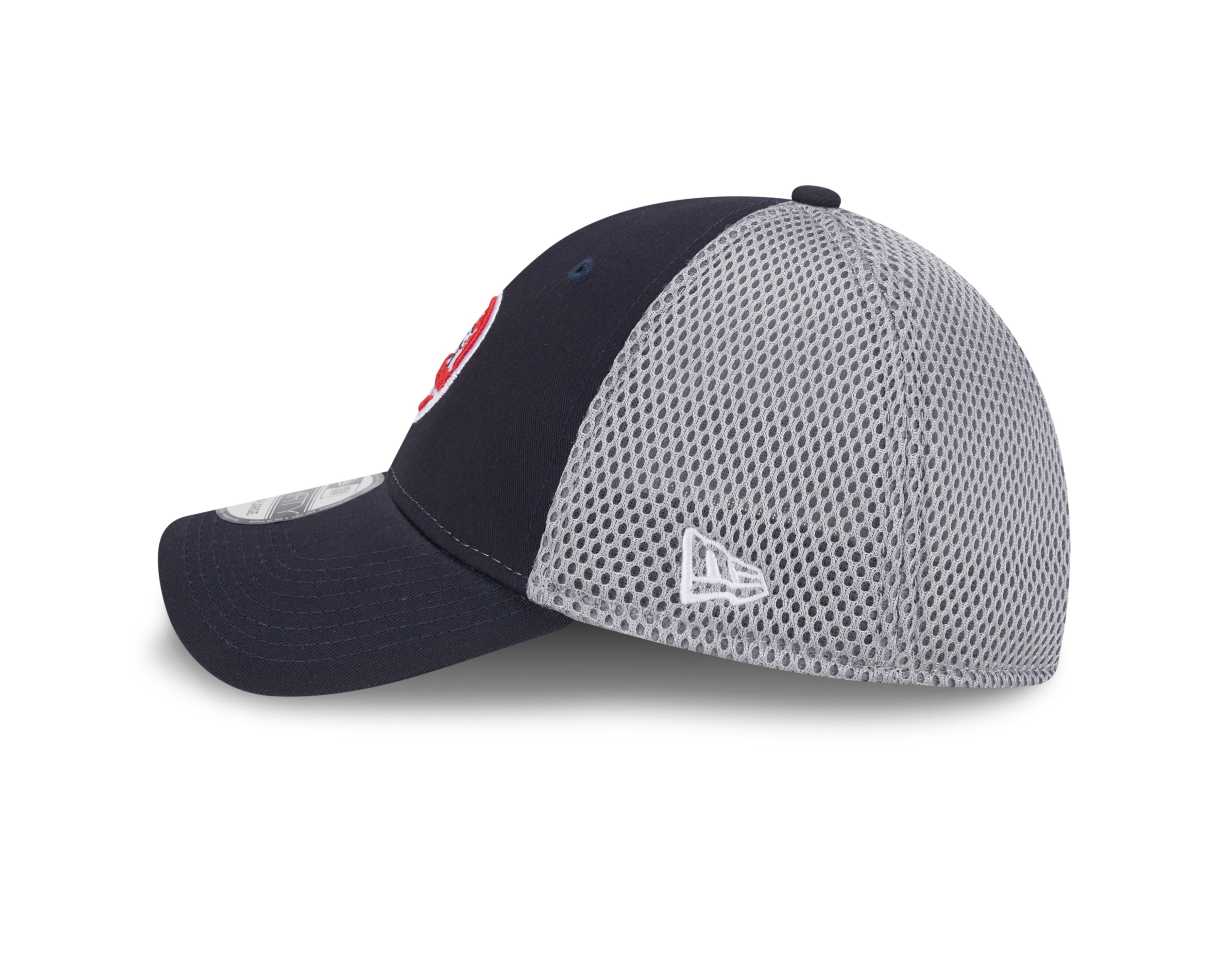 Casquette extensible en maille bleu marine/gris 39Thirty New Era MLB New York Yankees pour hommes