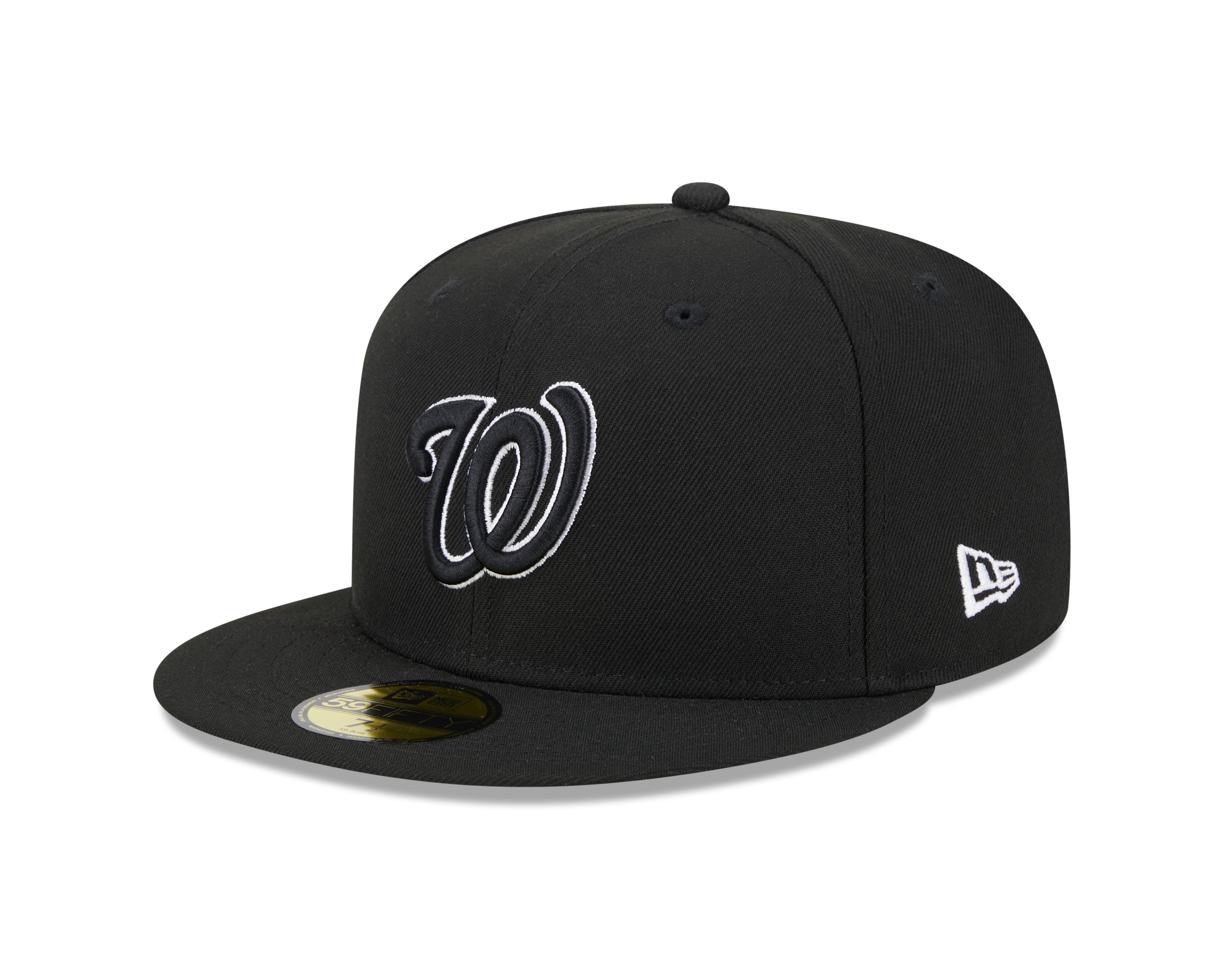 Casquette ajustée noire 59Fifty 2019 World Series MLB New Era pour hommes des Nationals de Washington