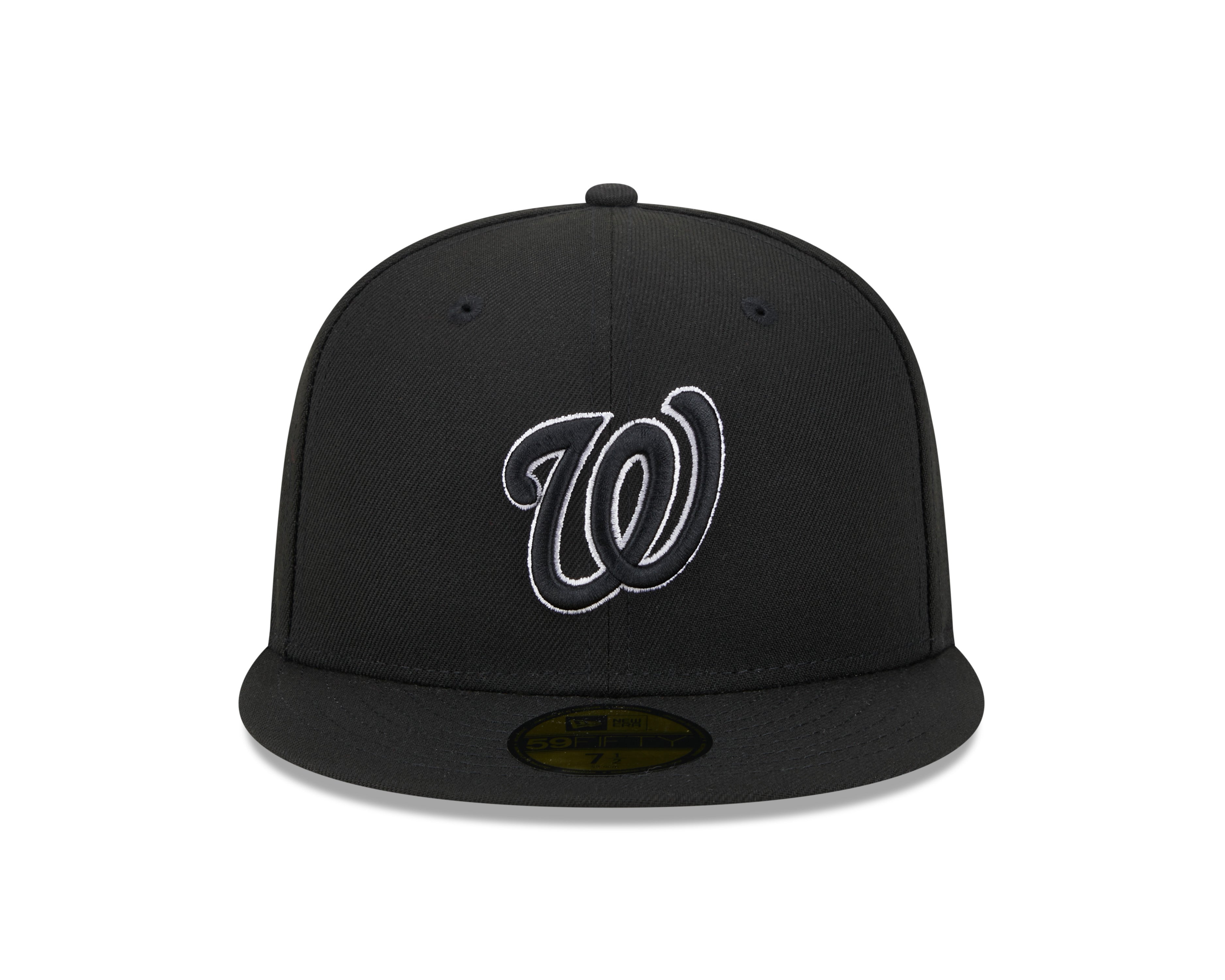 Casquette ajustée noire 59Fifty 2019 World Series MLB New Era pour hommes des Nationals de Washington