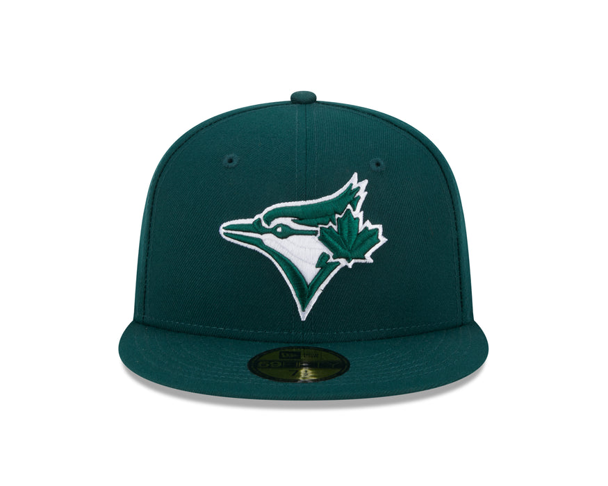 Men's New Era Olive/Blue Toronto Blue Jays 59FIFTY Fitted Hat