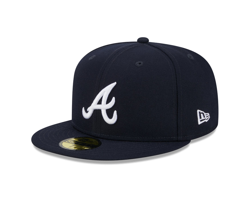 Atlanta Braves MLB New Era Men's Navy 59Fifty 2021 World Series Fitted Hat