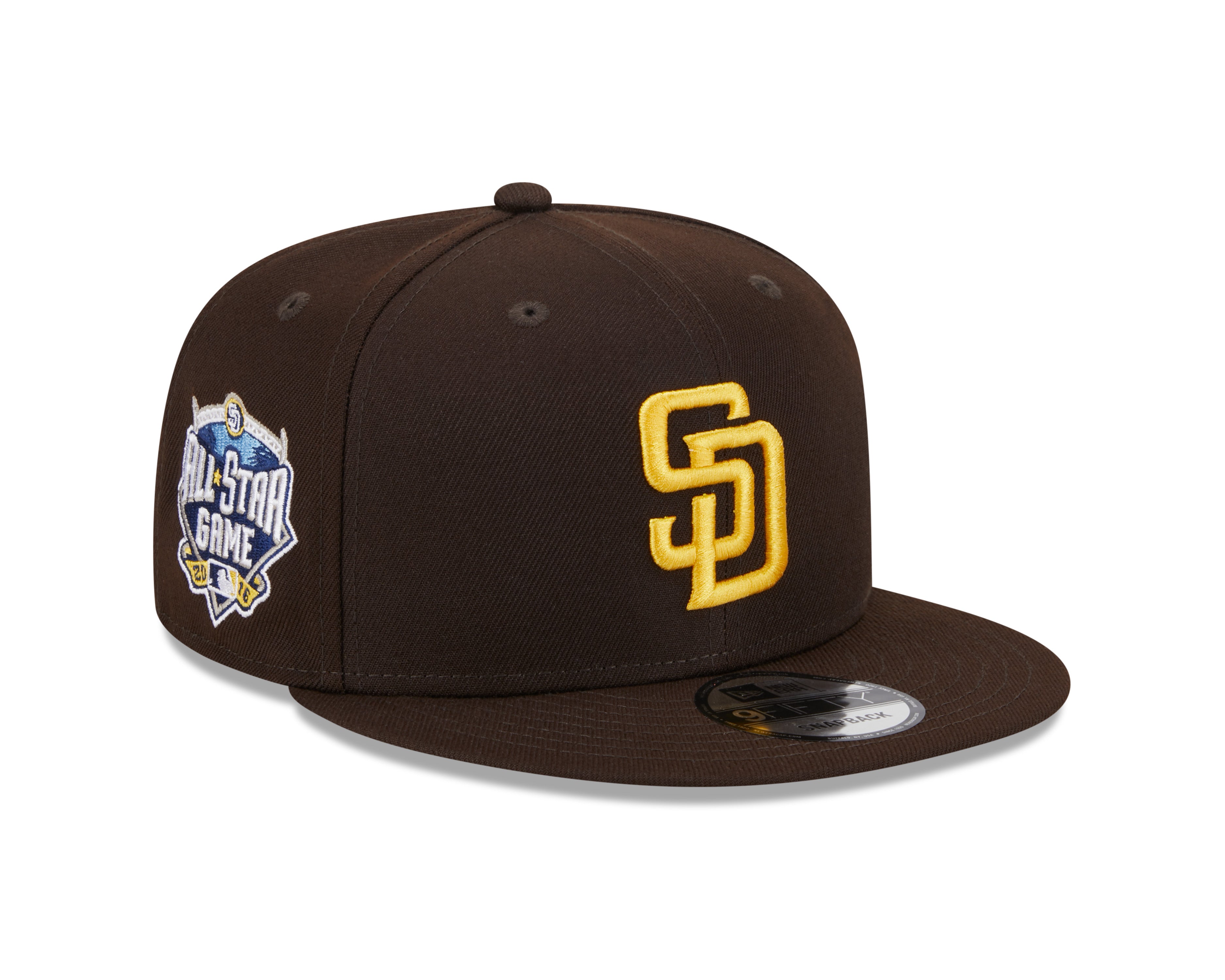 San Diego Padres MLB New Era Snapback 9Fifty 2016 All Star Game marron pour hommes