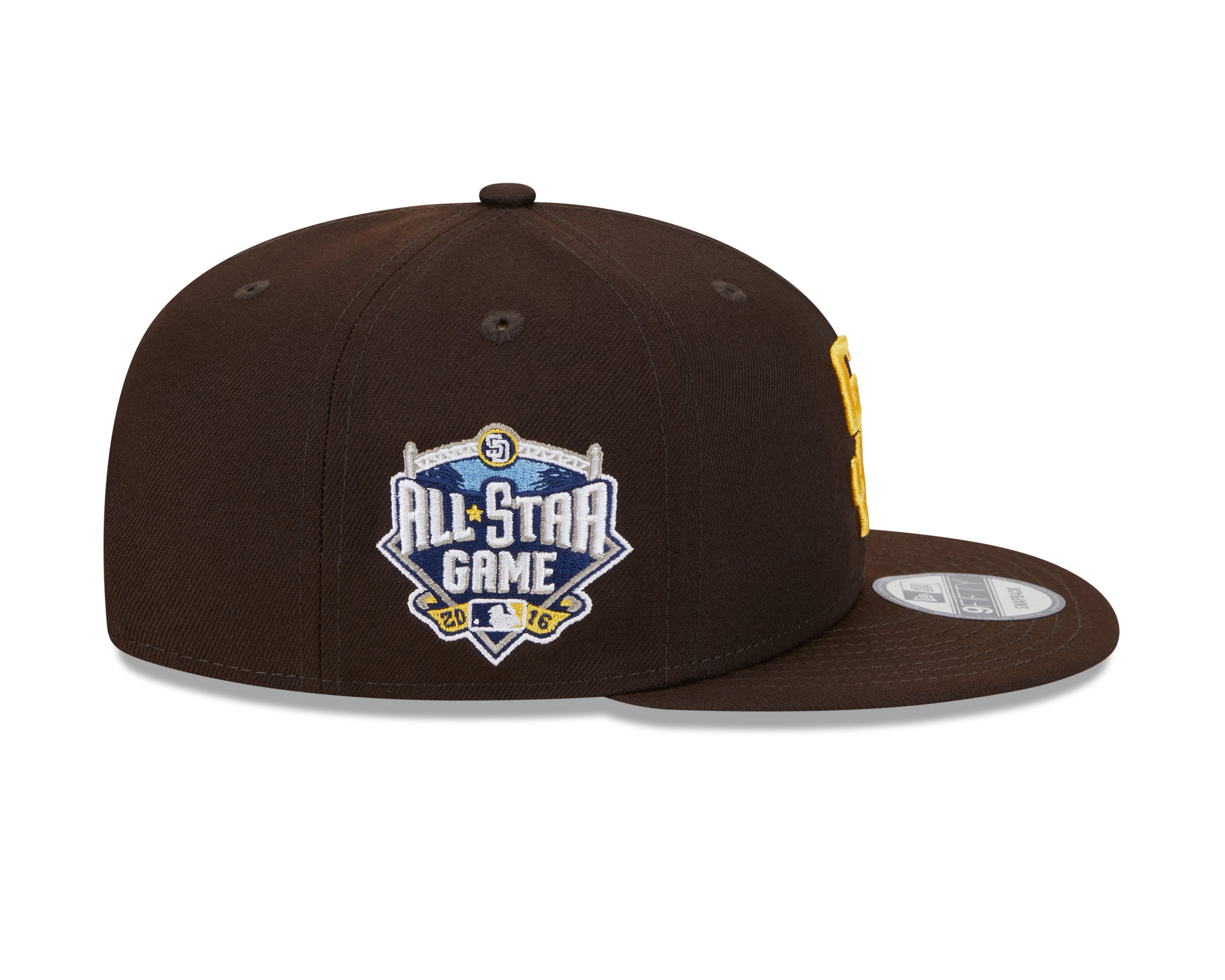 San Diego Padres MLB New Era Snapback 9Fifty 2016 All Star Game marron pour hommes