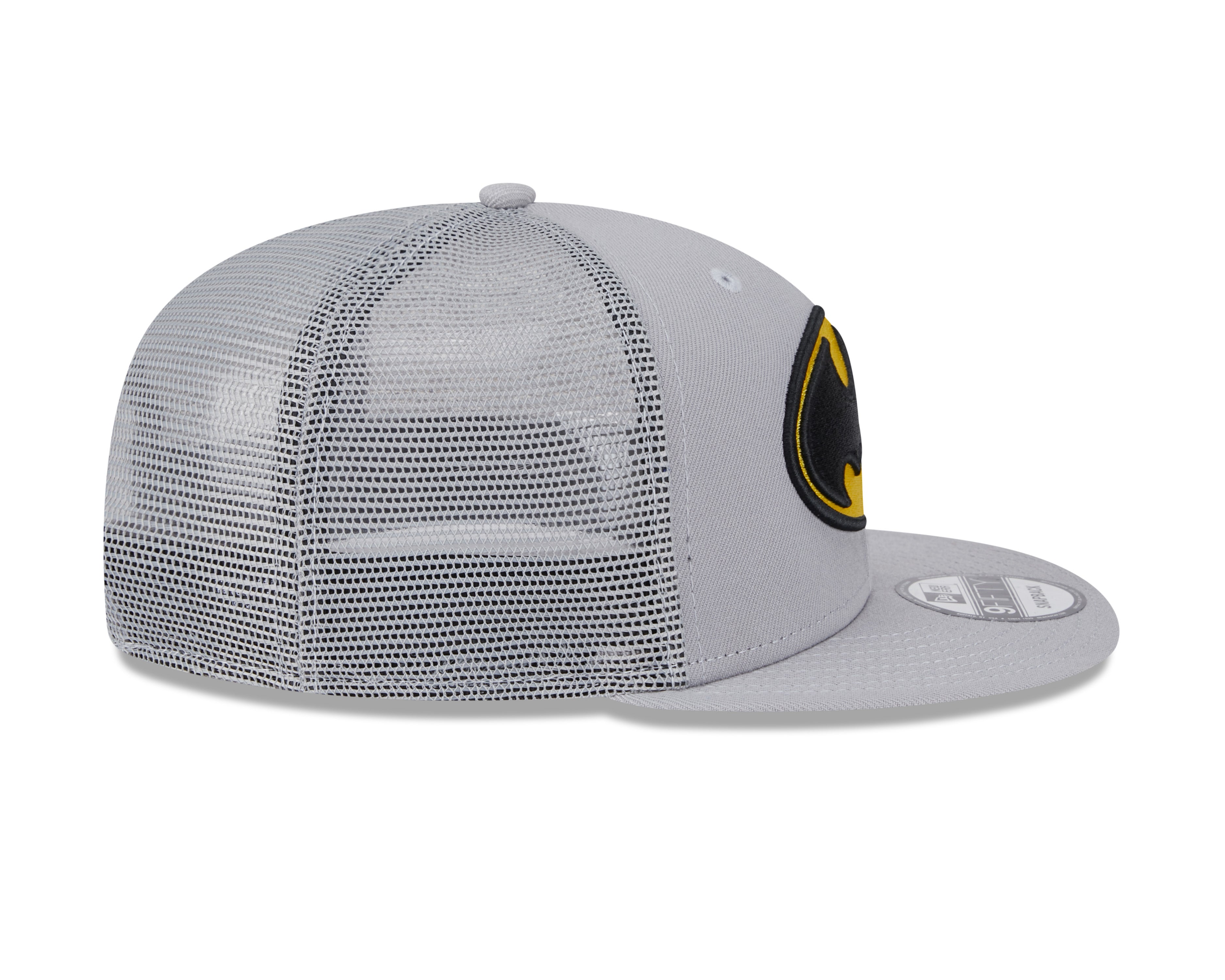 Batman DC Comics New Era Men's Grey 9Fifty Trucker Snapback