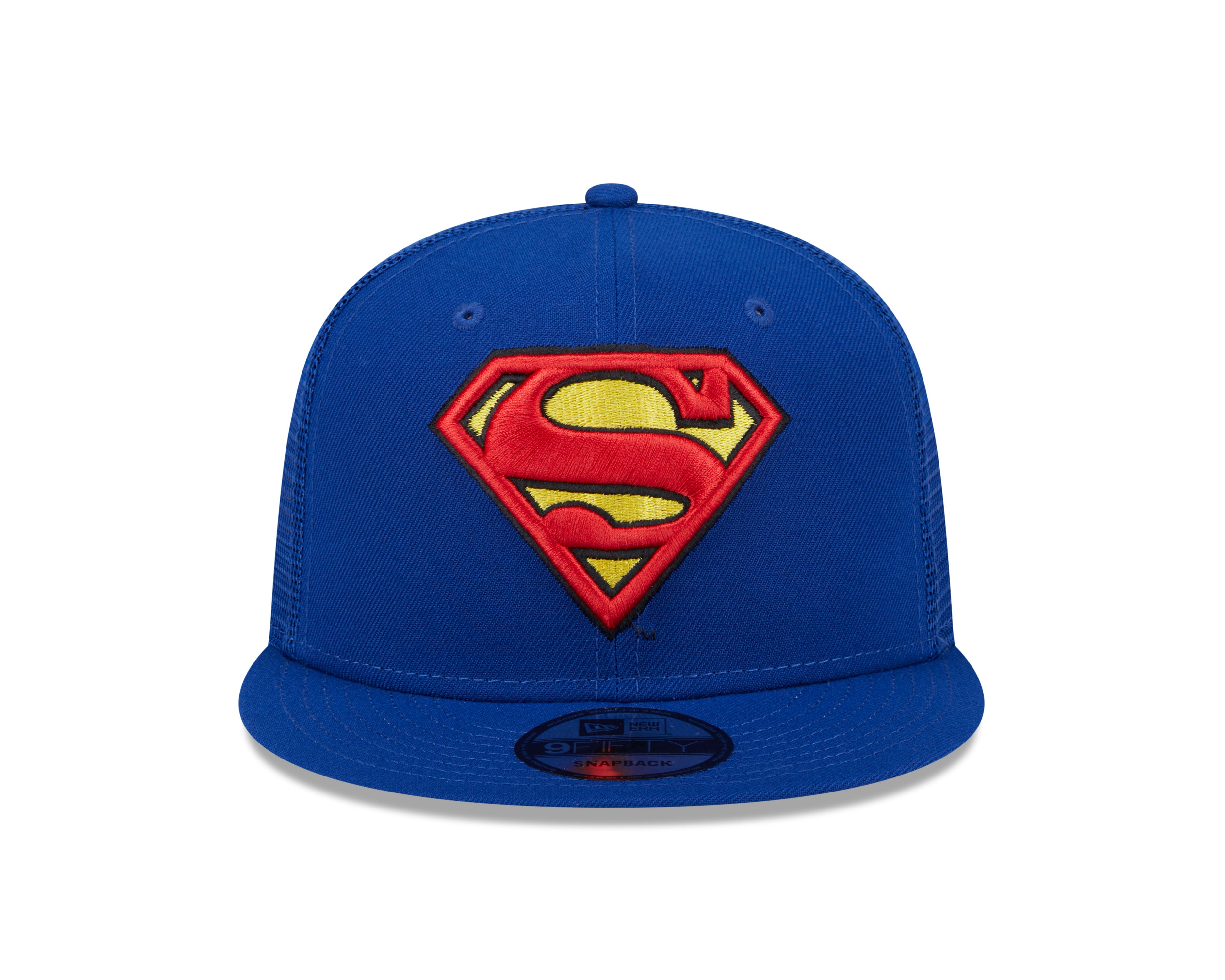 Superman DC Comics New Era Men's Royal Blue 9Fifty Trucker Snapback