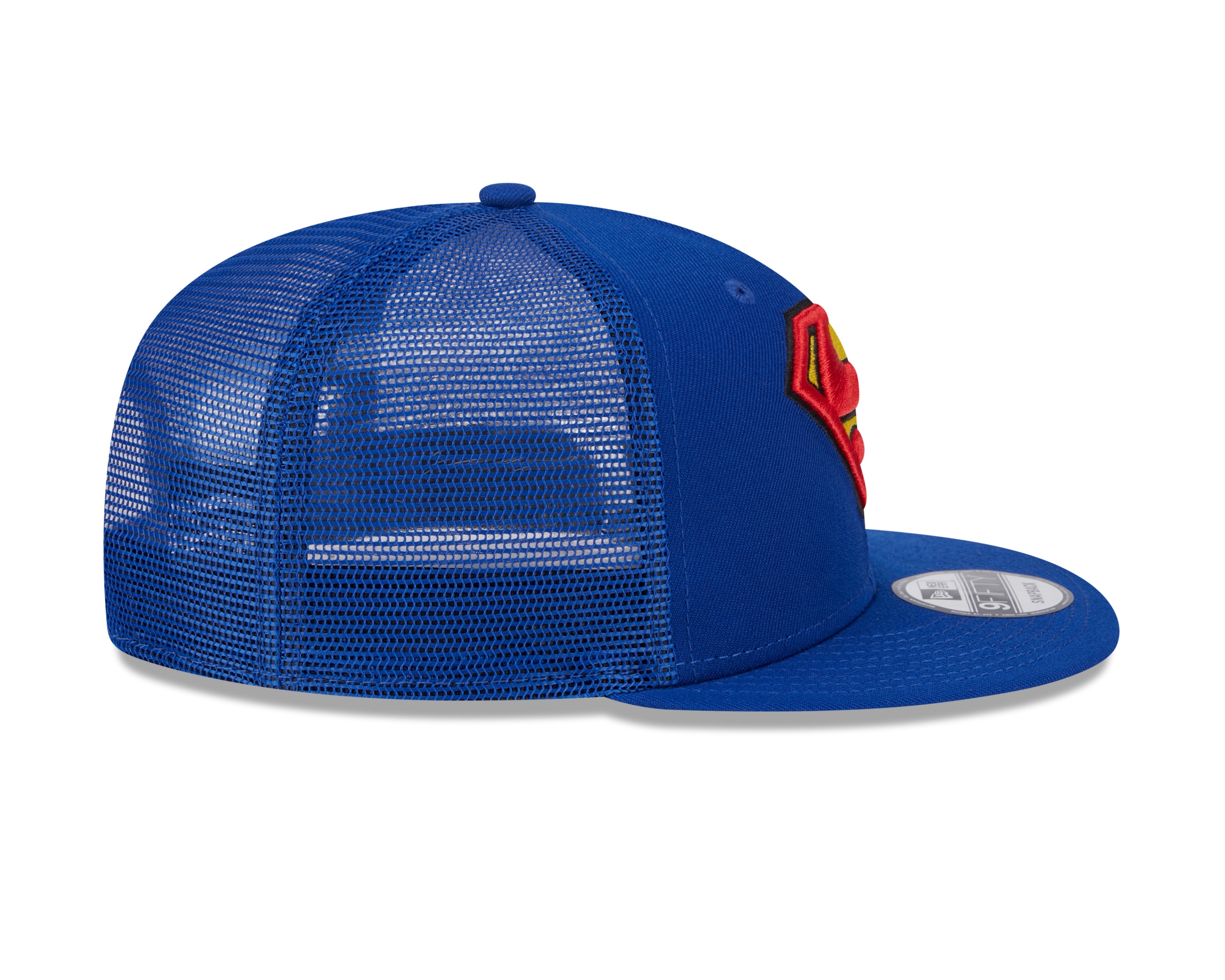 Superman DC Comics New Era Men's Royal Blue 9Fifty Trucker Snapback