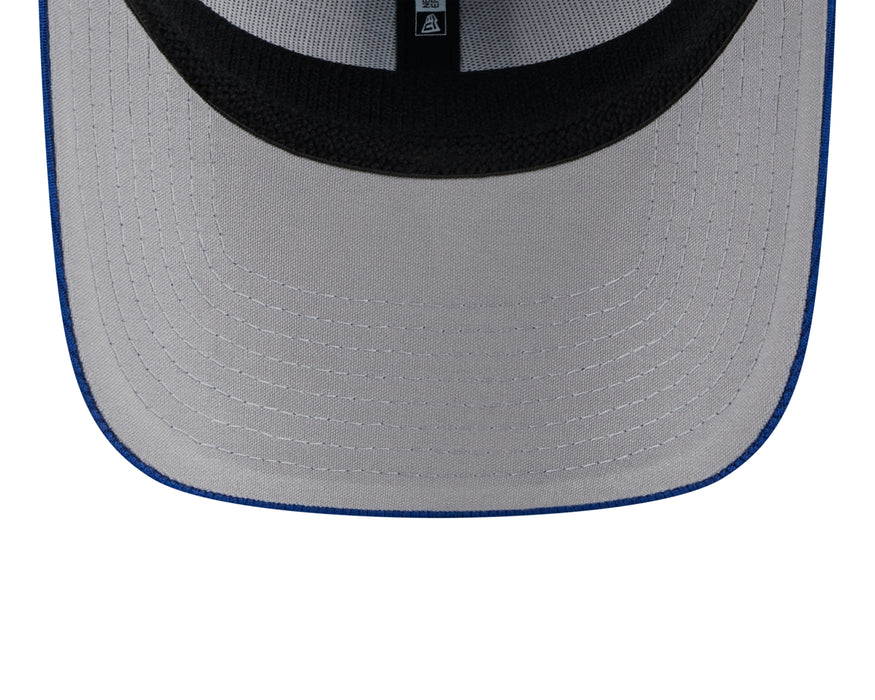 Kansas City Royals MLB New Era Men's White/Light Blue 39Thirty 2024 Batting Practice Stretch Fit Hat