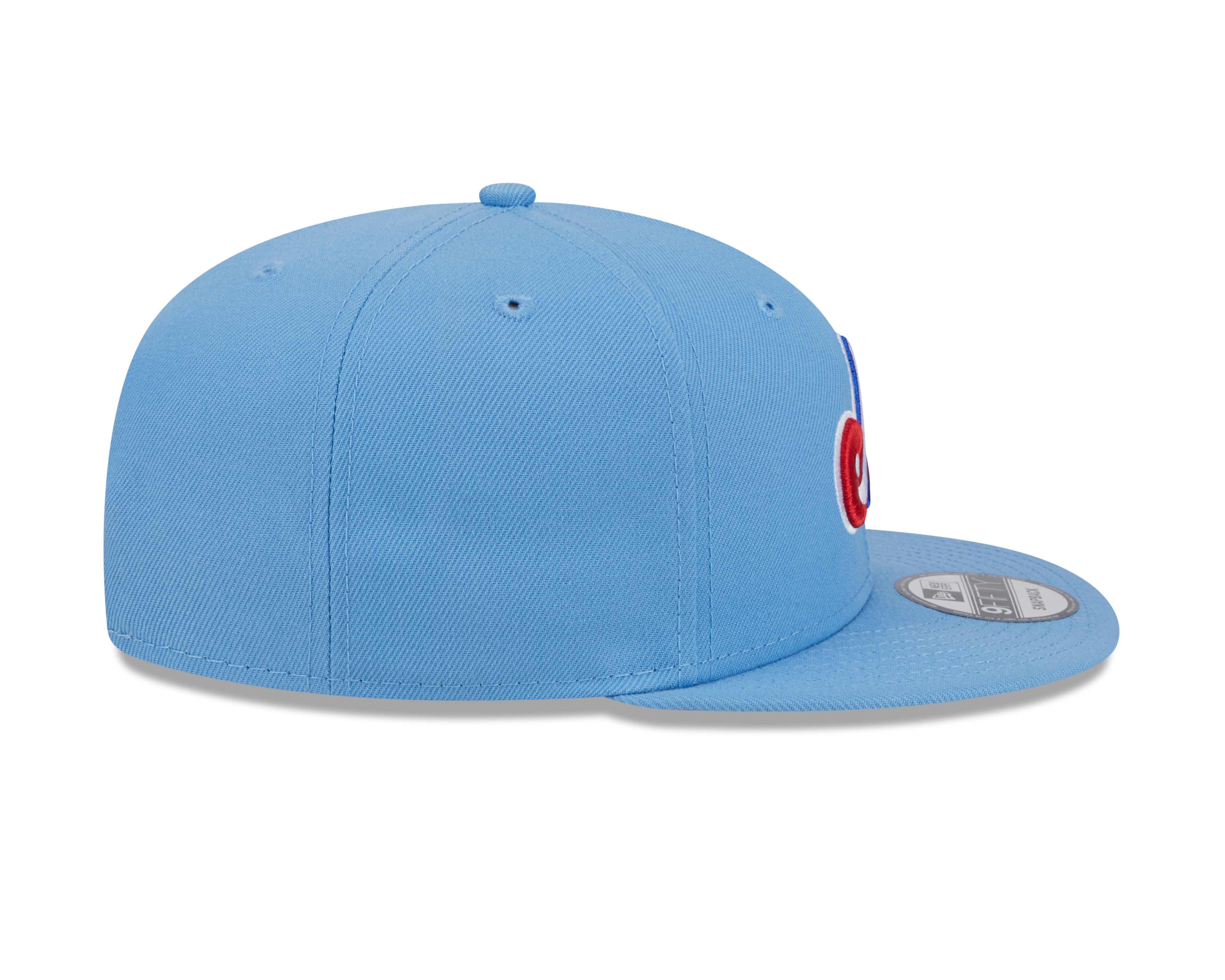 Montreal Expos MLB New Era Men's Light Blue 9Fifty Cooperstown Evergreen Snapback