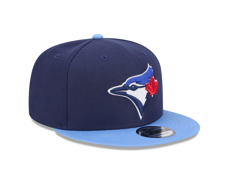 Toronto Blue Jays MLB New Era Men's Navy/Light Blue 9Fifty Alternate Snapback