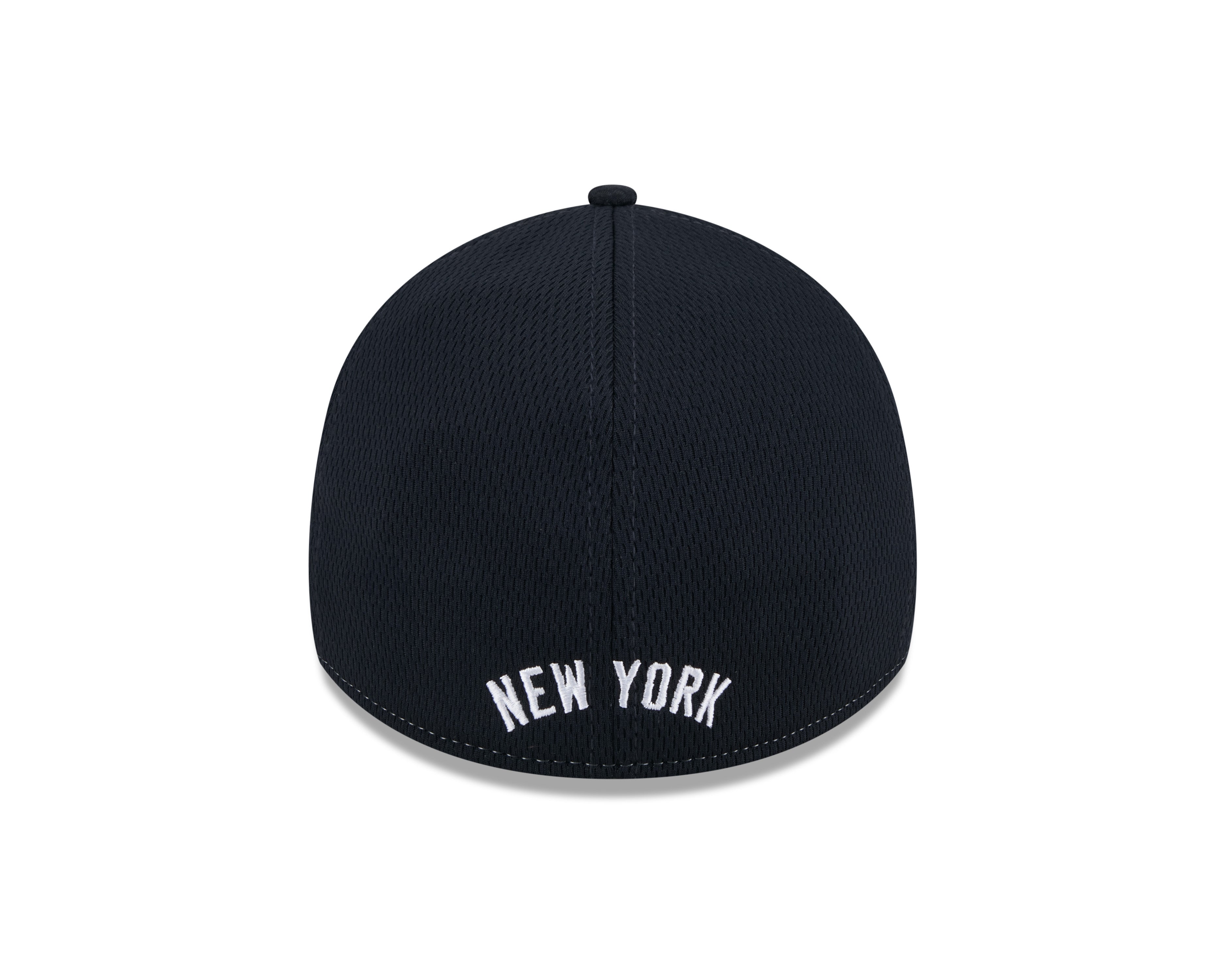 New York Yankees MLB New Era Casquette extensible gris/bleu marine 39Thirty Throwback pour hommes