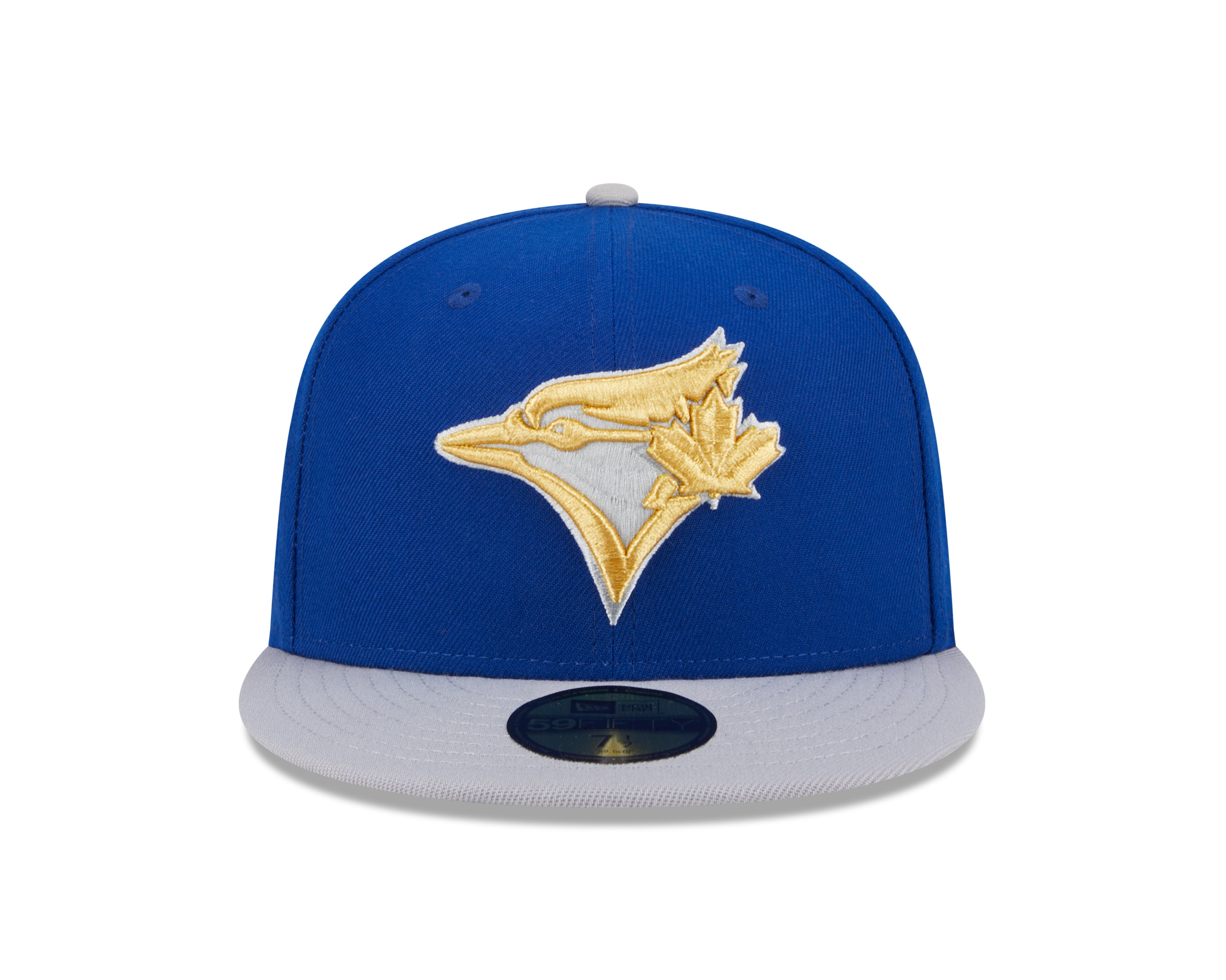 Toronto Blue Jays MLB New Era Casquette ajustée bleu royal/gris 59Fifty Game Day pour hommes