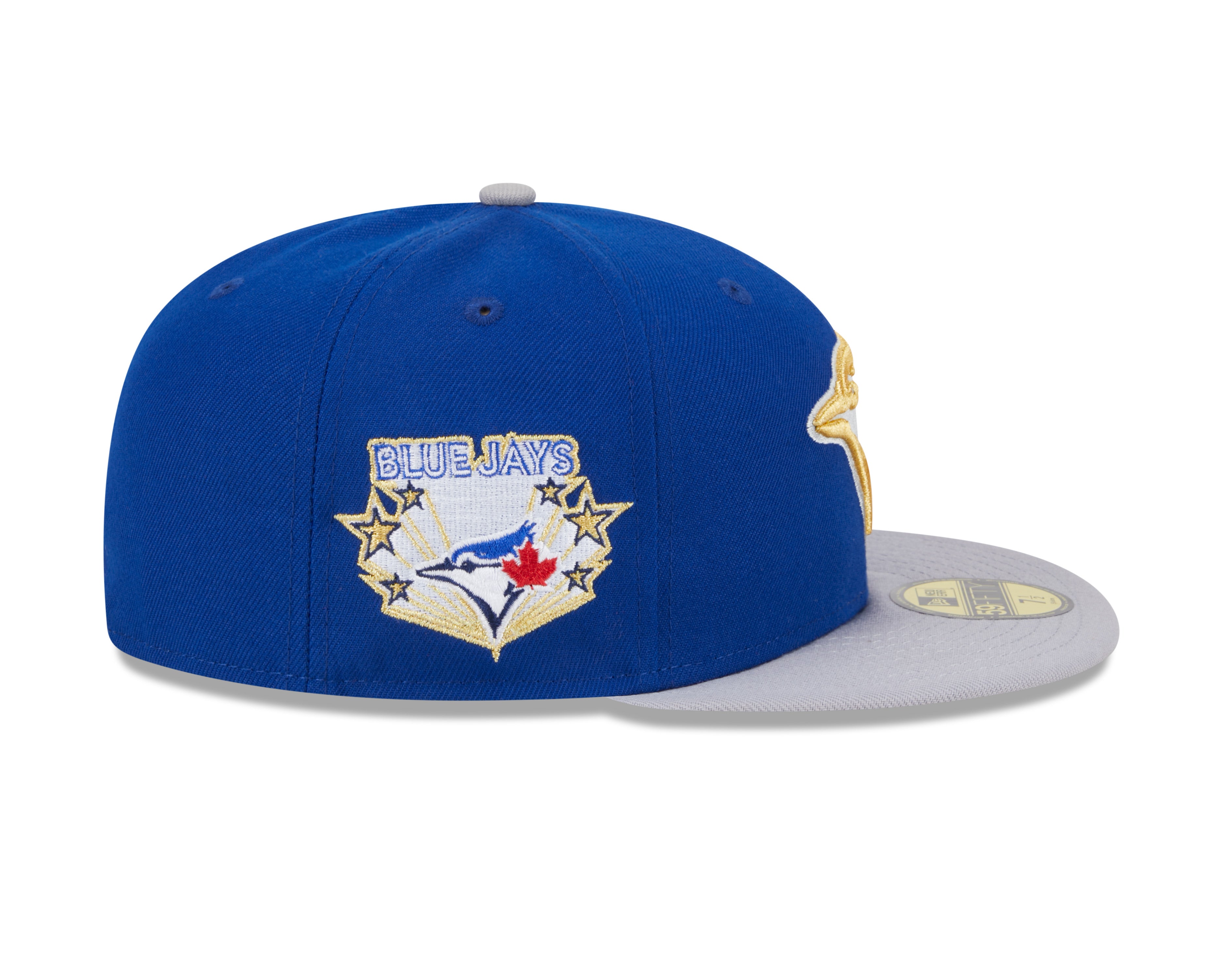 Toronto Blue Jays MLB New Era Casquette ajustée bleu royal/gris 59Fifty Game Day pour hommes