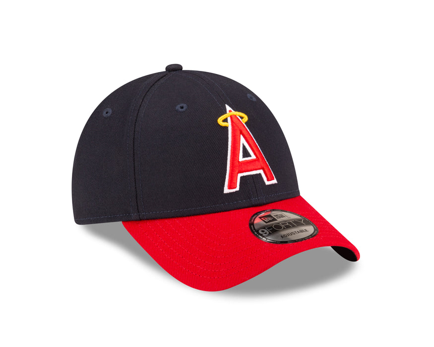 Anaheim Angels MLB New Era Men's Red 9Forty The League Alternate Adjustable Hat