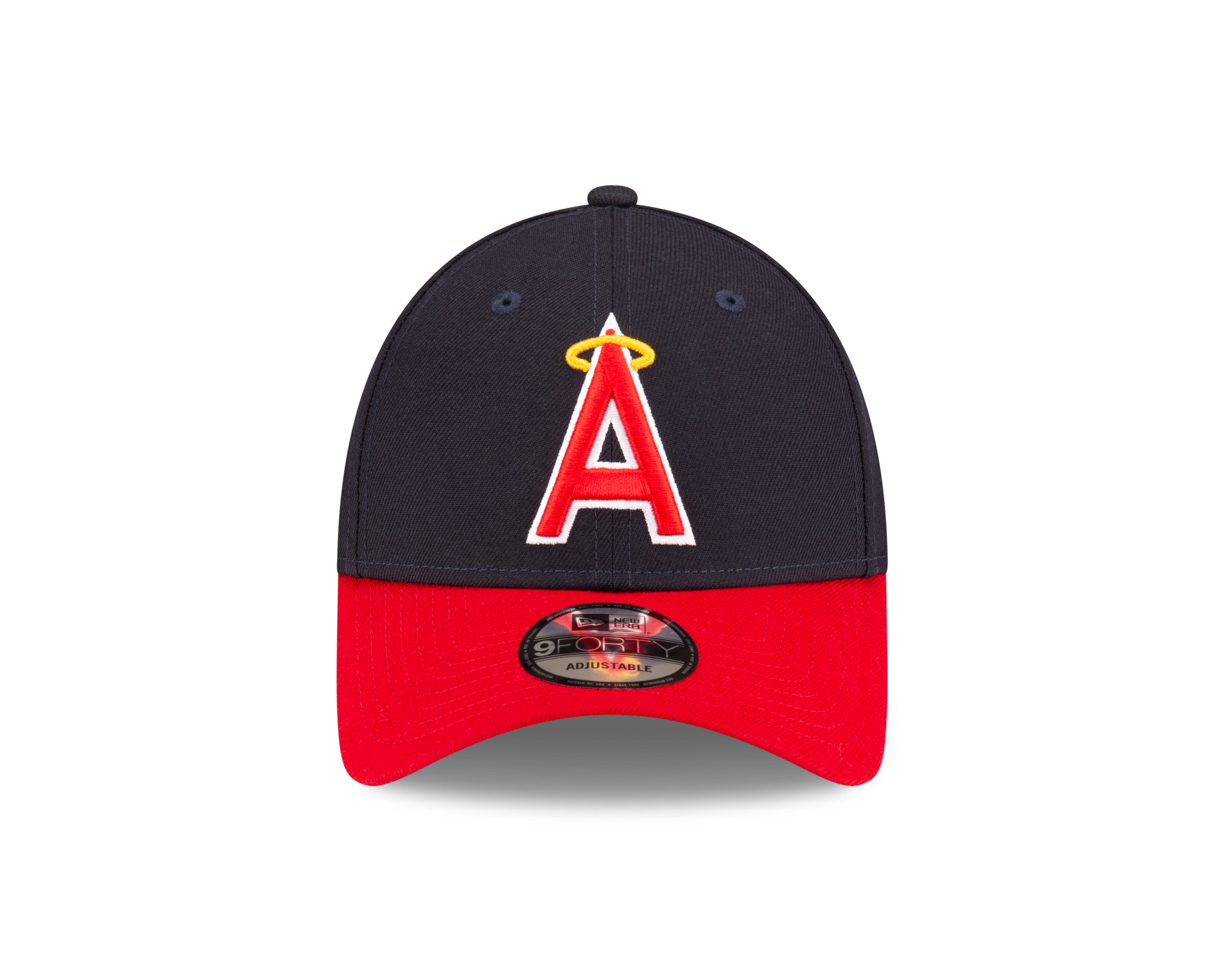 Anaheim Angels MLB New Era Casquette réglable rouge 9Forty The League pour hommes