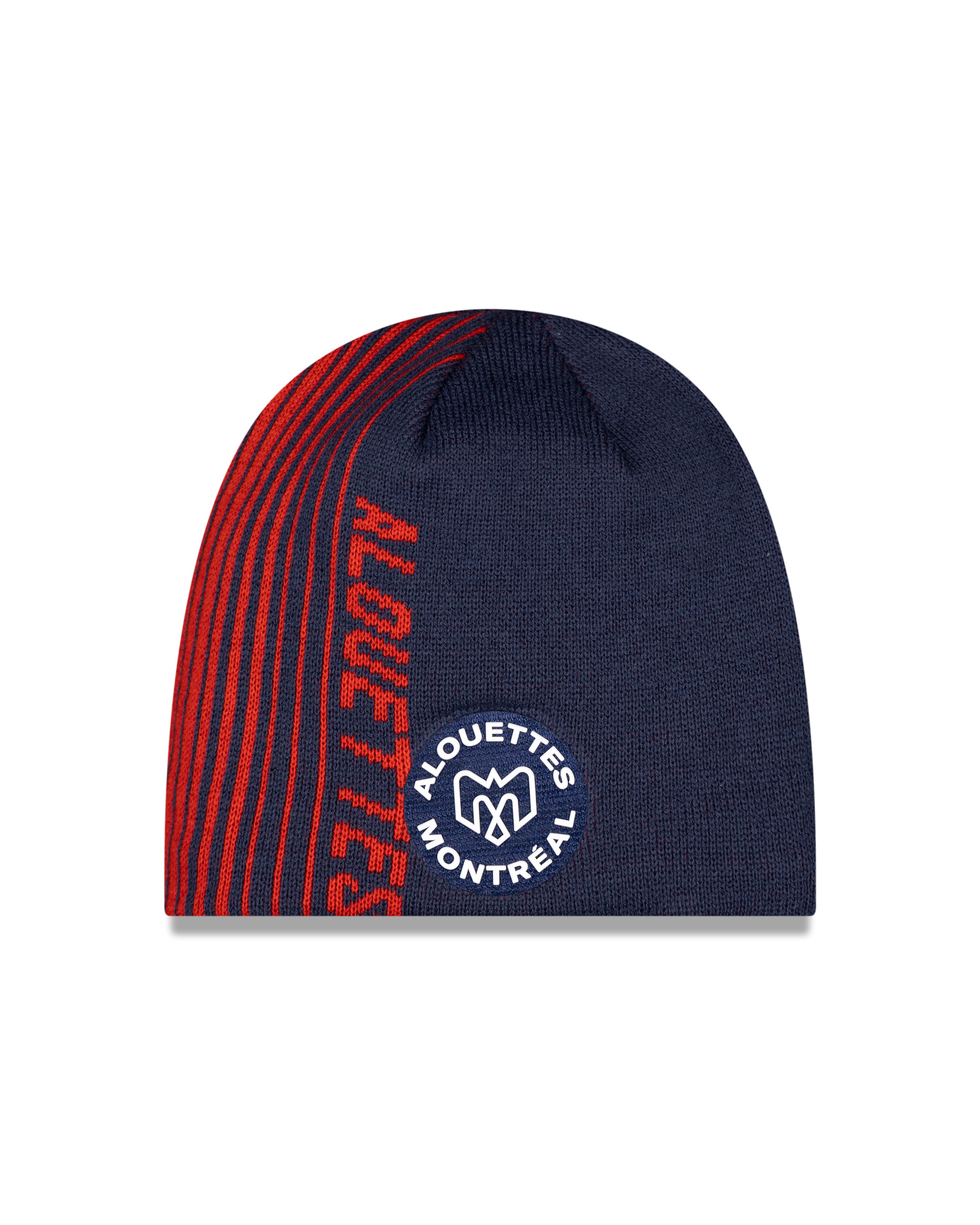 Montreal Alouettes CFL New Era Men's Navy Sideline Dash Beanie Hat