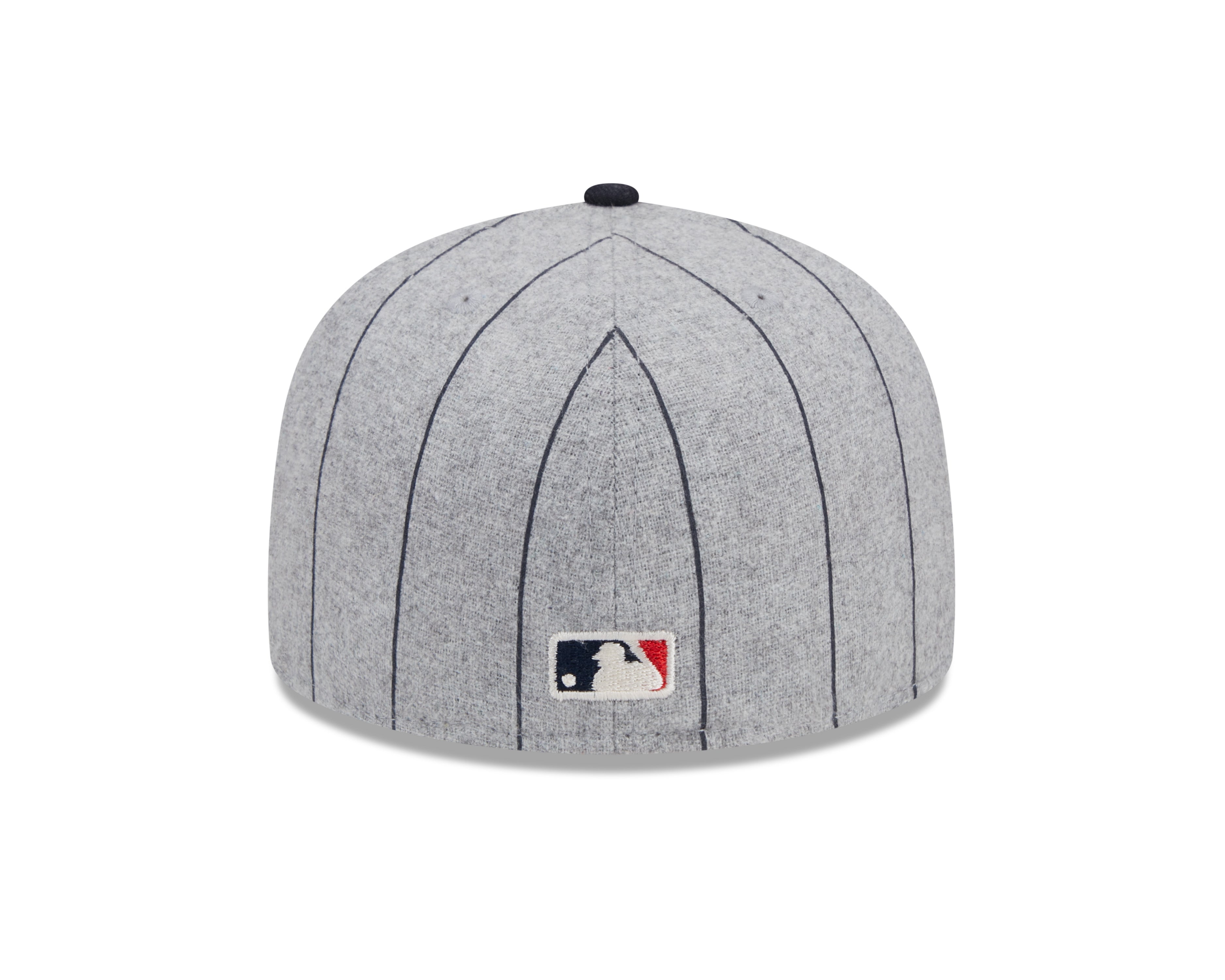 Boston Red Sox MLB New Era Casquette ajustée 59Fifty Heather à fines rayures pour hommes